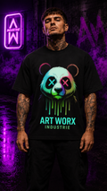 Art Worx Industrie URBAN PANDA – Heavy Cotton T-Shirt (Herren)