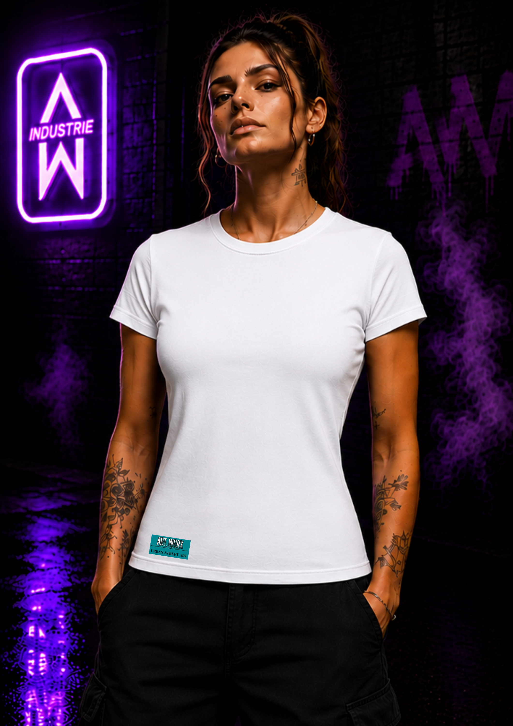 Art Worx Industrie BLESSED – Heavy Cotton T-Shirt (Damen)
