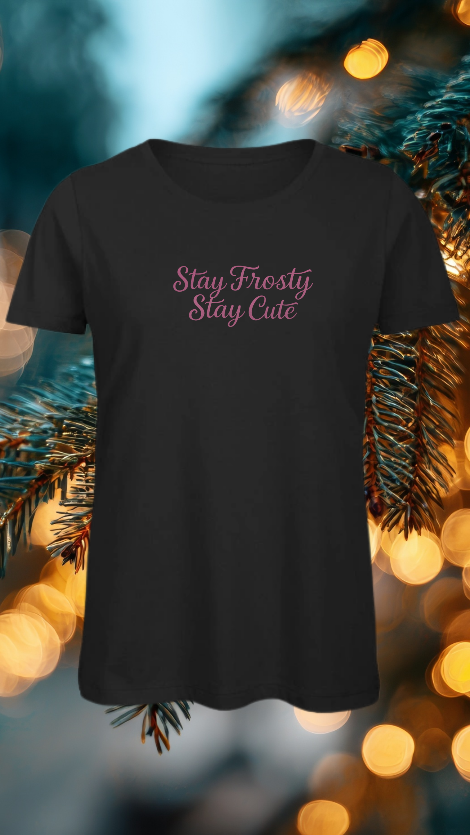 Art Worx Industrie STAY FROSTY CUTE – Damen T-Shirt