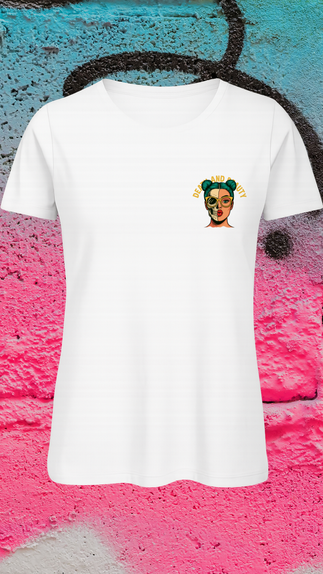 Art Worx Industrie DEATH AND BEAUTY  – Heavy Cotton T-Shirt (Damen)