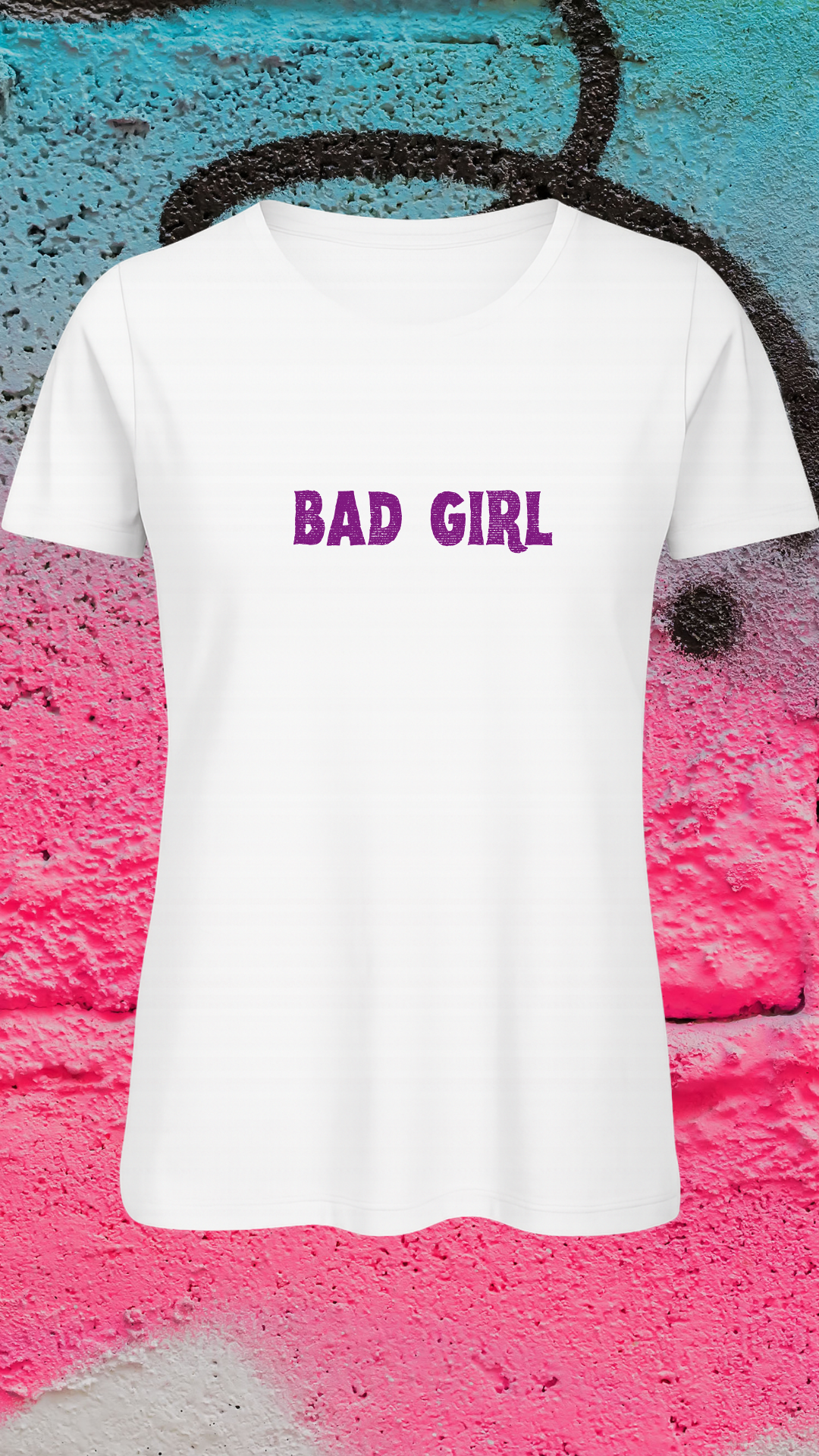 Art Worx Industrie BAD GIRL – Heavy Cotton T-Shirt (Damen)