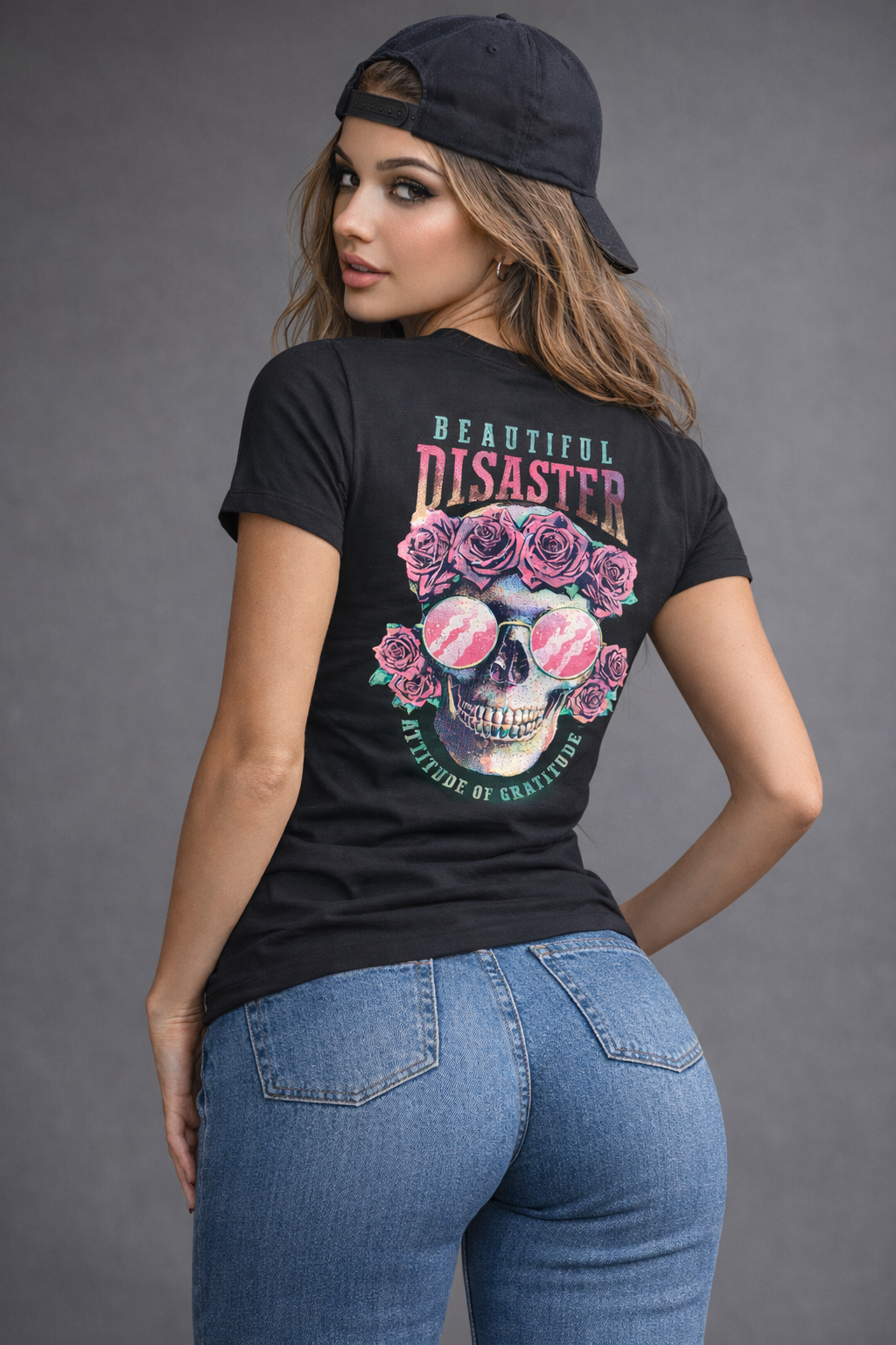 Art Worx Industrie BEAUTIFUL DISASTER – Heavy Cotton T-Shirt (Damen)