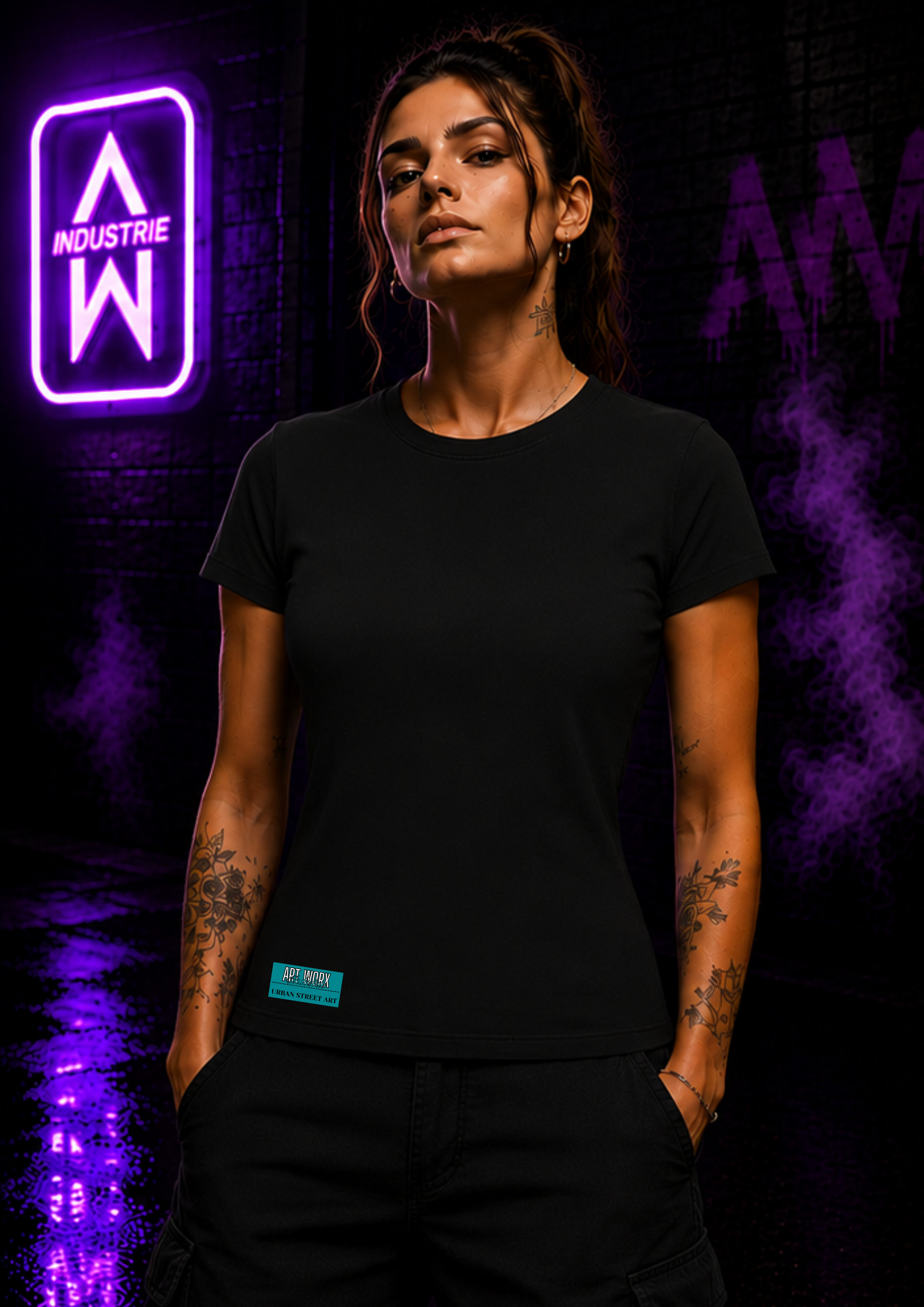 Art Worx Industrie BLESSED – Heavy Cotton T-Shirt (Damen)