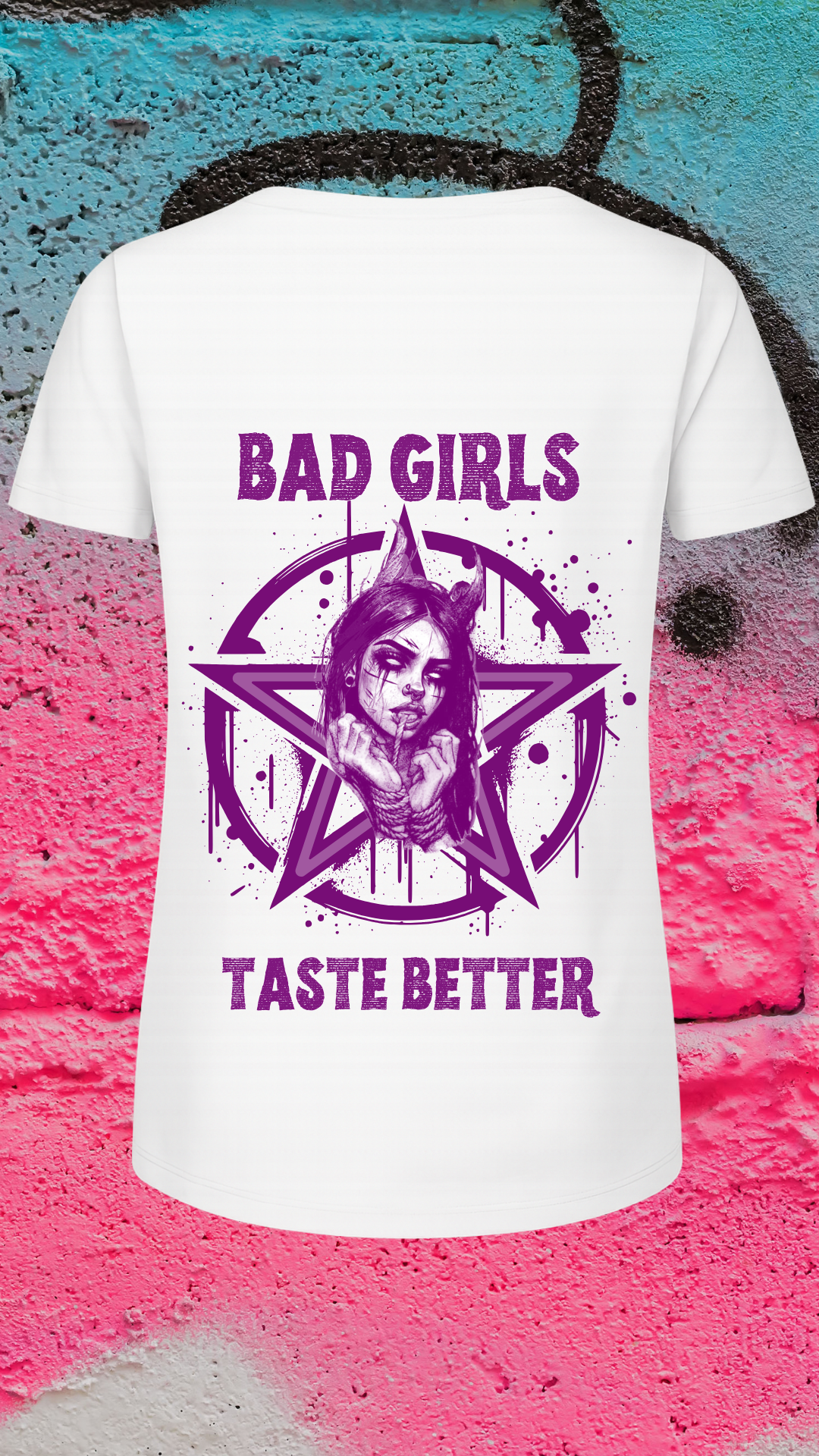 Art Worx Industrie BAD GIRL – Heavy Cotton T-Shirt (Damen)