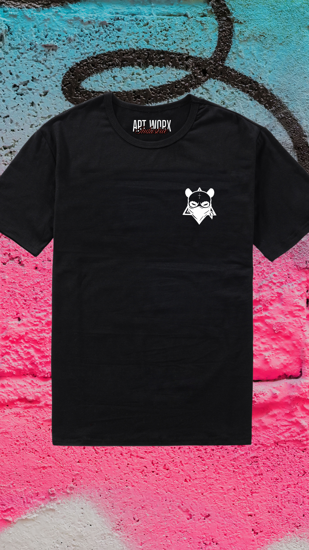 Art Worx Industrie GANGSTER PANDA– Heavy Cotton T-Shirt (Herren)