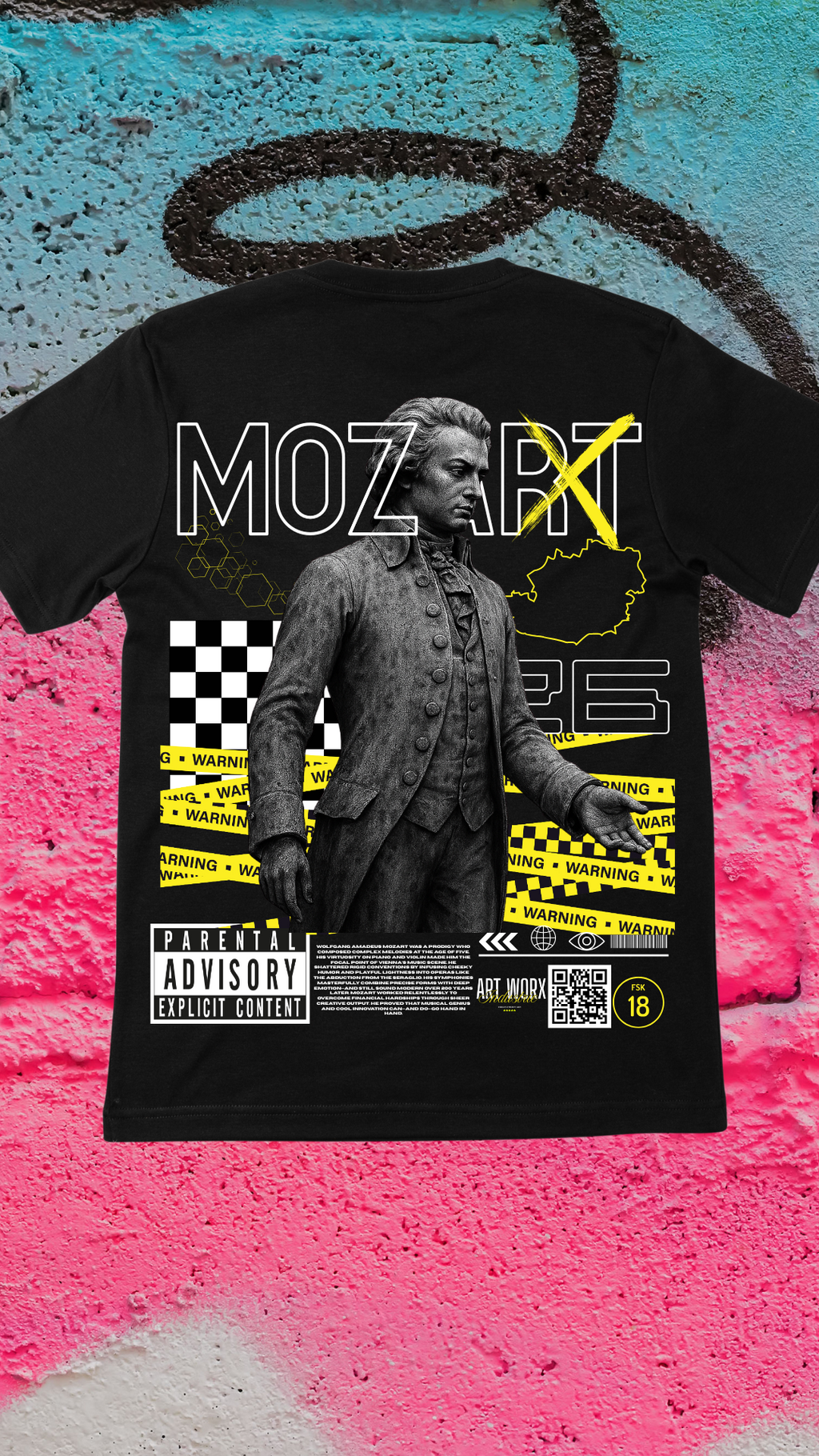 Art Worx Industrie MOZART – Heavy Cotton T-Shirt (Herren)