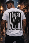 Art Worx Industrie CODE OF SILINCE – Heavy Cotton T-Shirt (Herren)