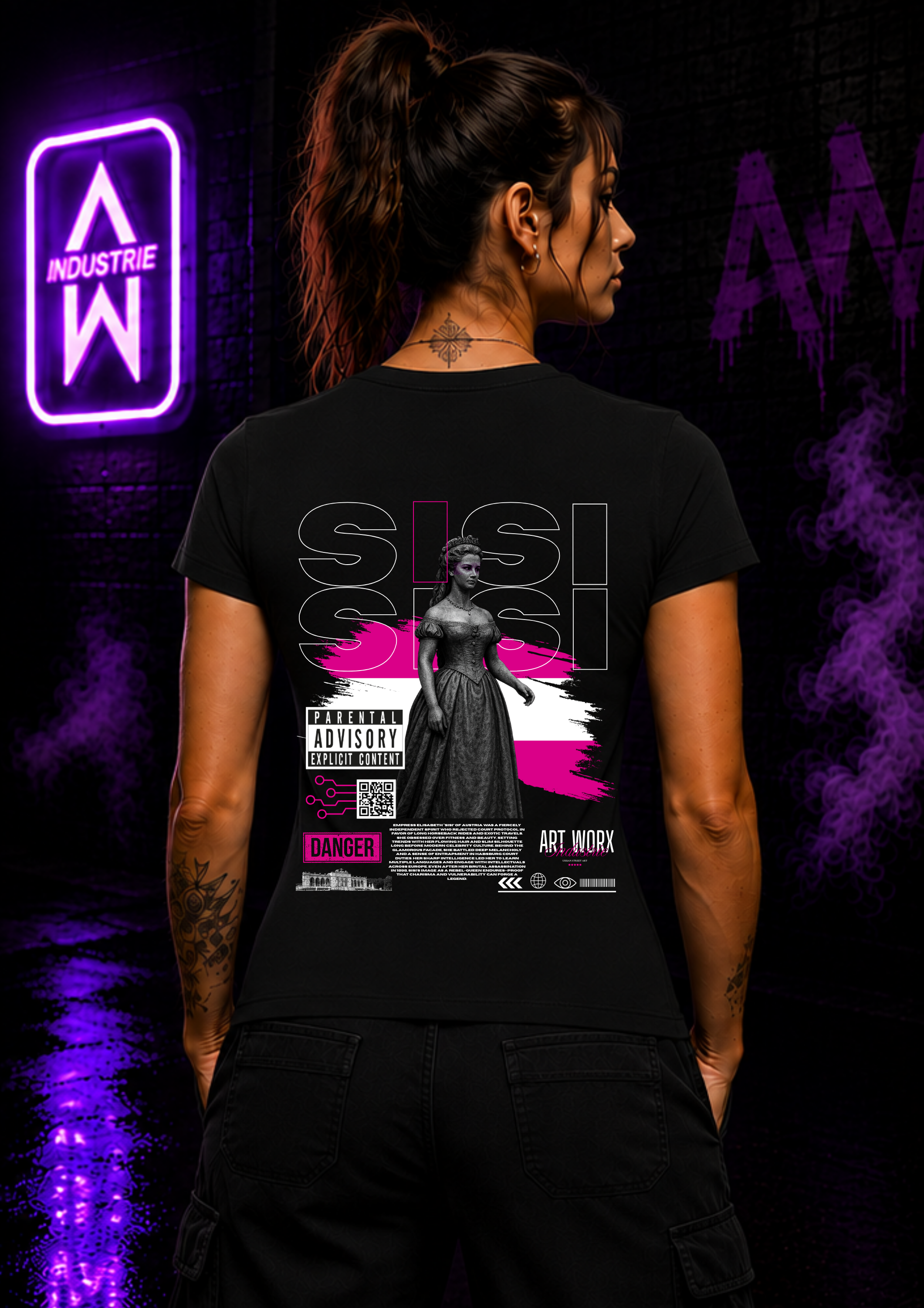 Art Worx Industrie SISI  – Heavy Cotton T-Shirt (Damen)