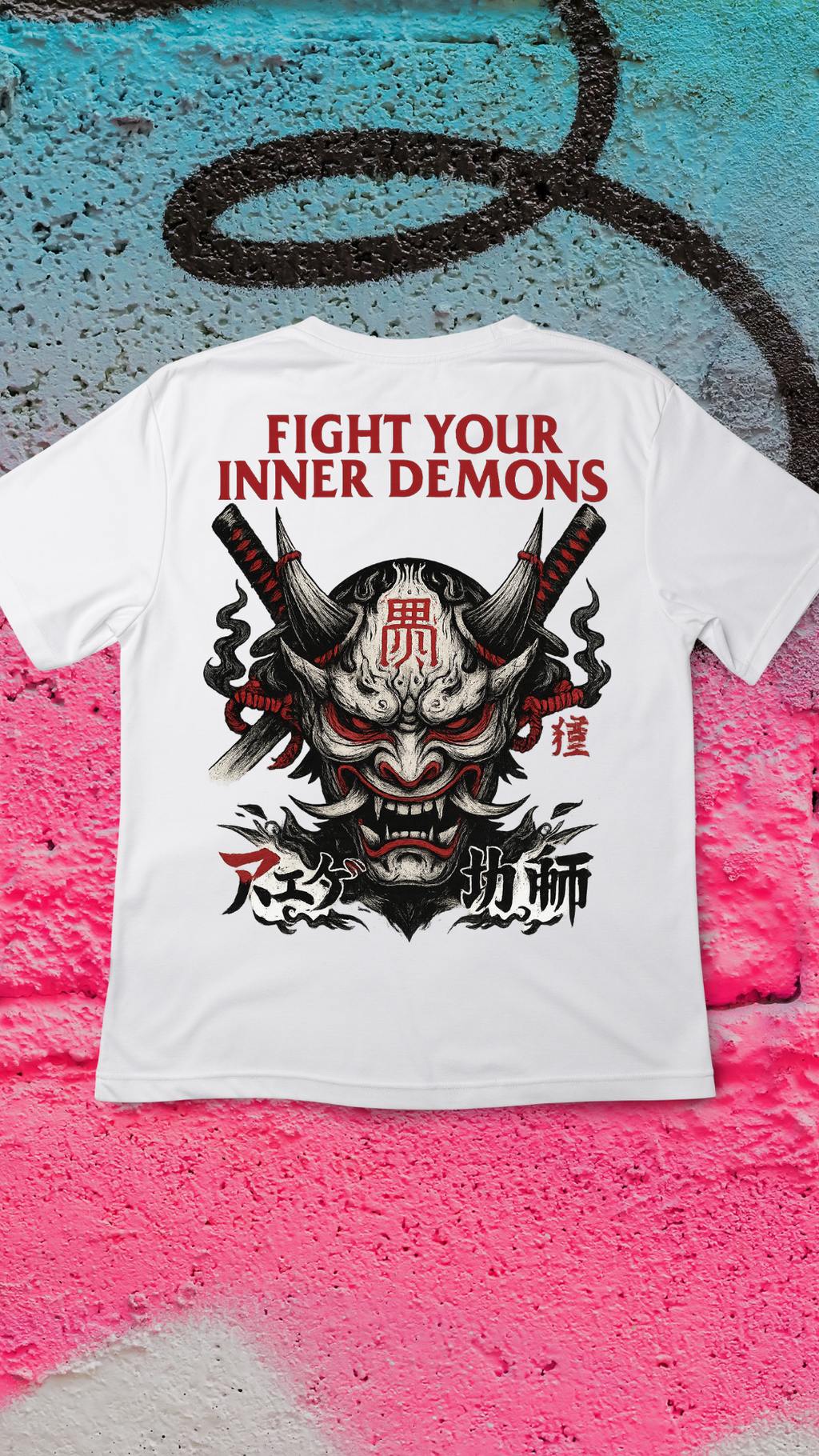 Art Worx Industrie FIGHT YOUR DEMONS – Heavy Cotton T-Shirt (Herren)