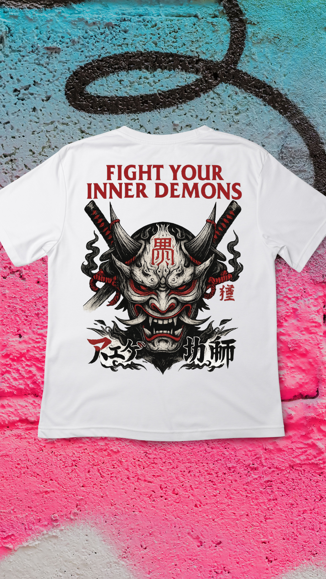 Art Worx Industrie FIGHT YOUR DEMONS – Heavy Cotton T-Shirt (Herren)