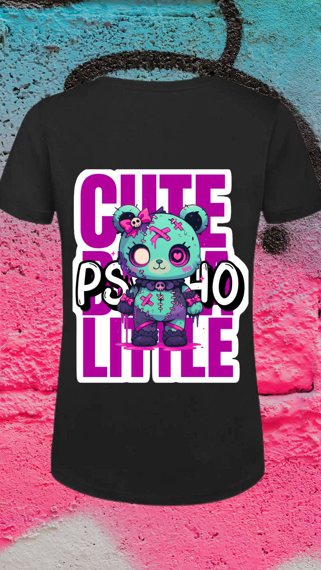 Art Worx Industrie CUTE BUT PSYCHO – Heavy Cotton T-Shirt (Damen)