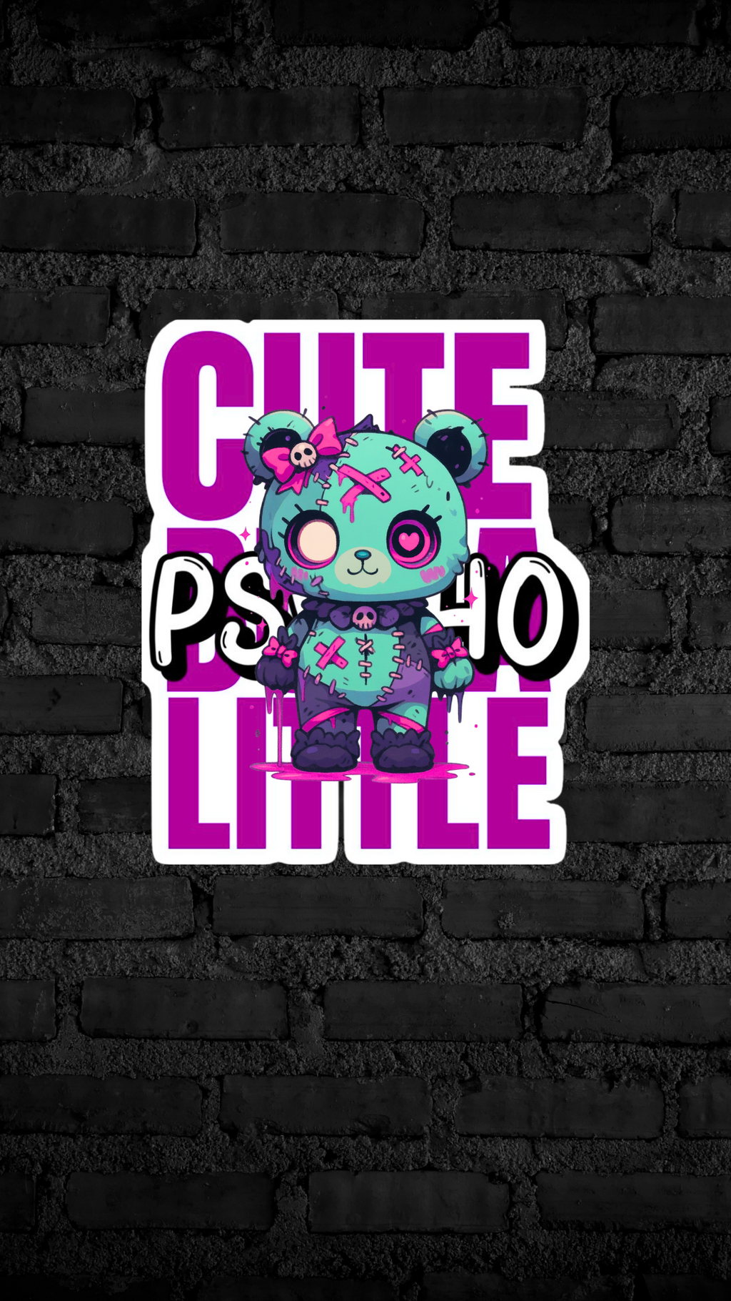 Art Worx Industrie CUTE BUT PSYCHO – Heavy Cotton T-Shirt (Damen)