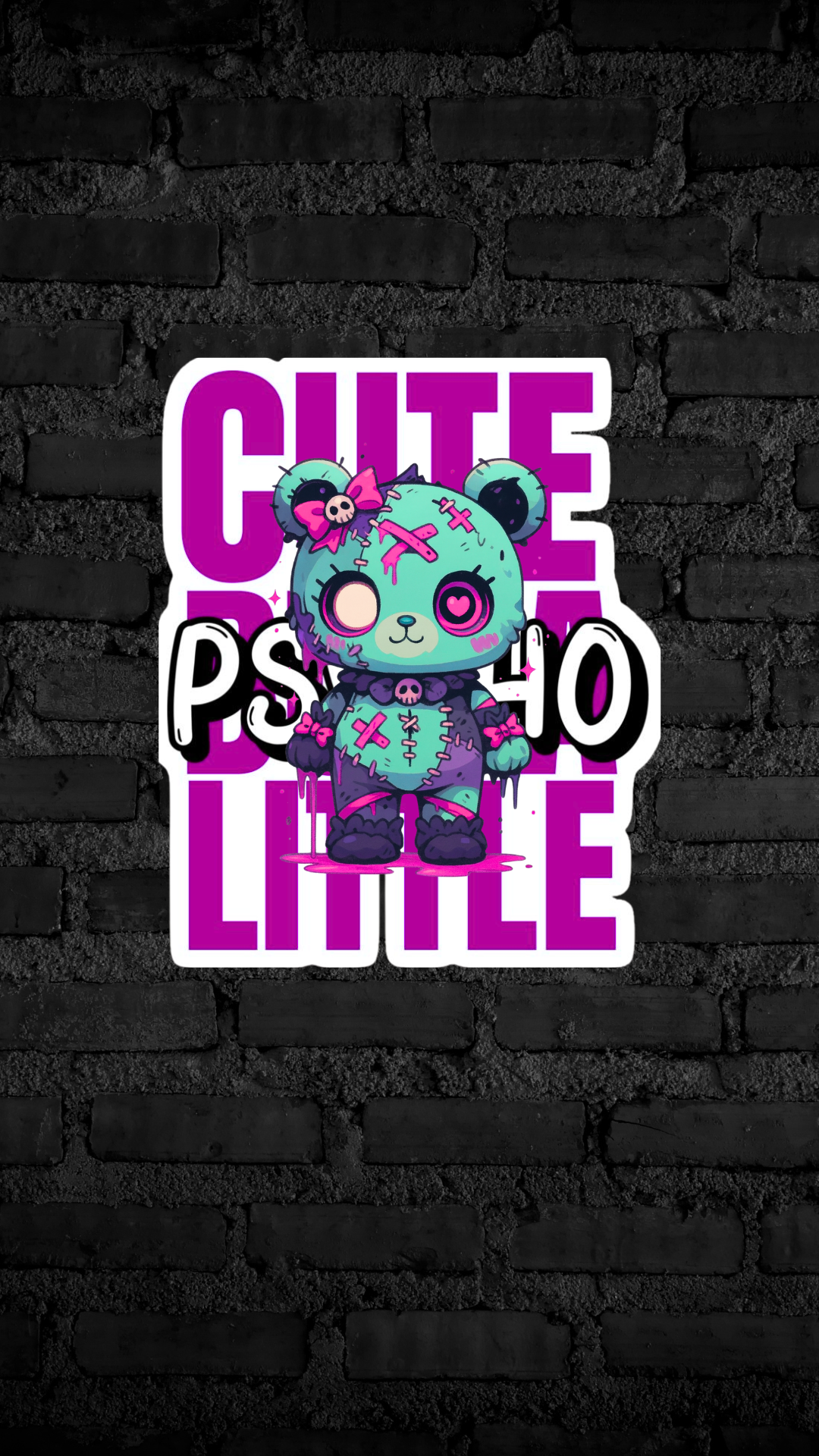 Art Worx Industrie CUTE BUT PSYCHO – Heavy Cotton T-Shirt (Damen)