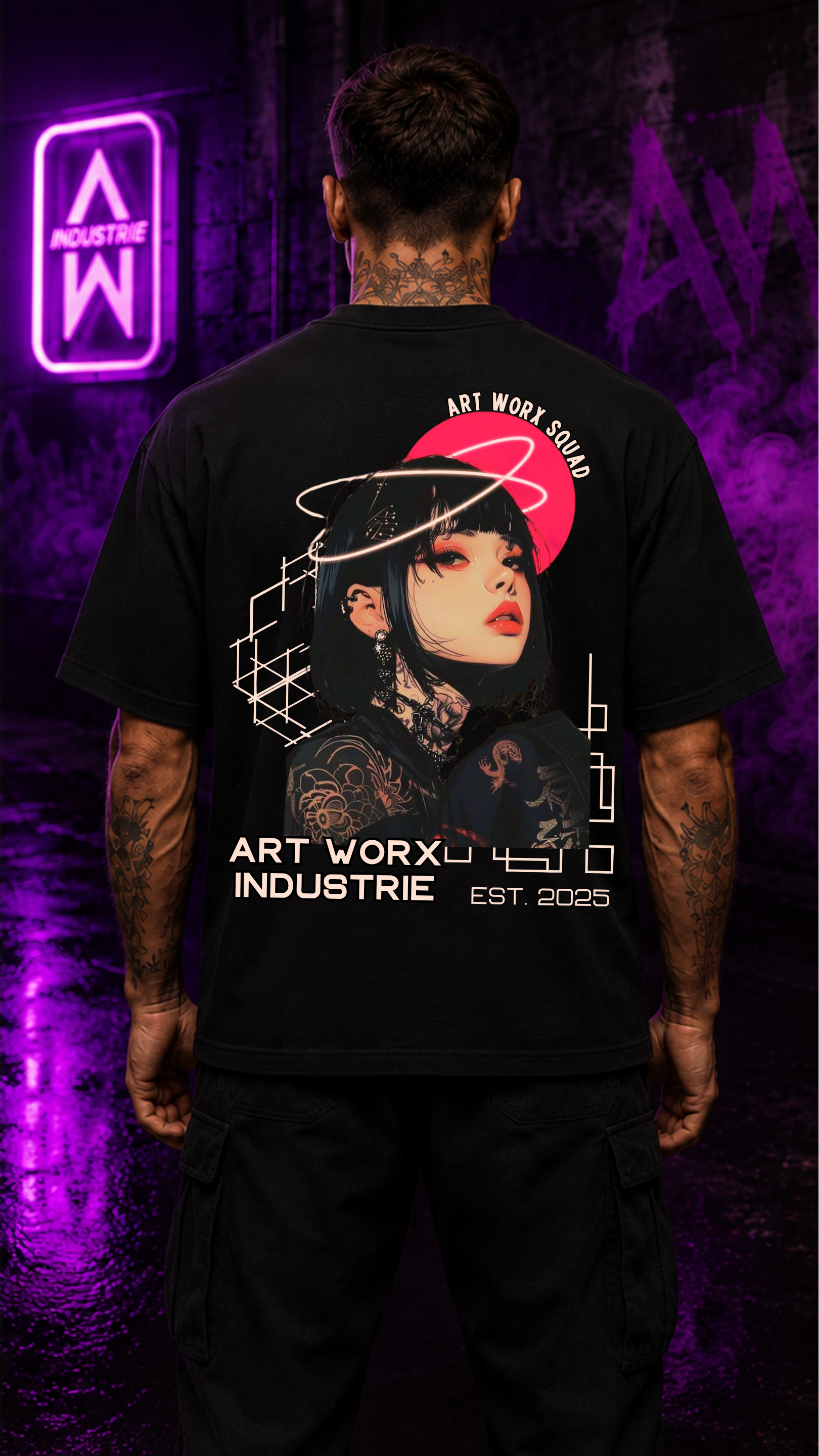 Art Worx Industrie ART WORX SQUAD – Herren T-Shirt
