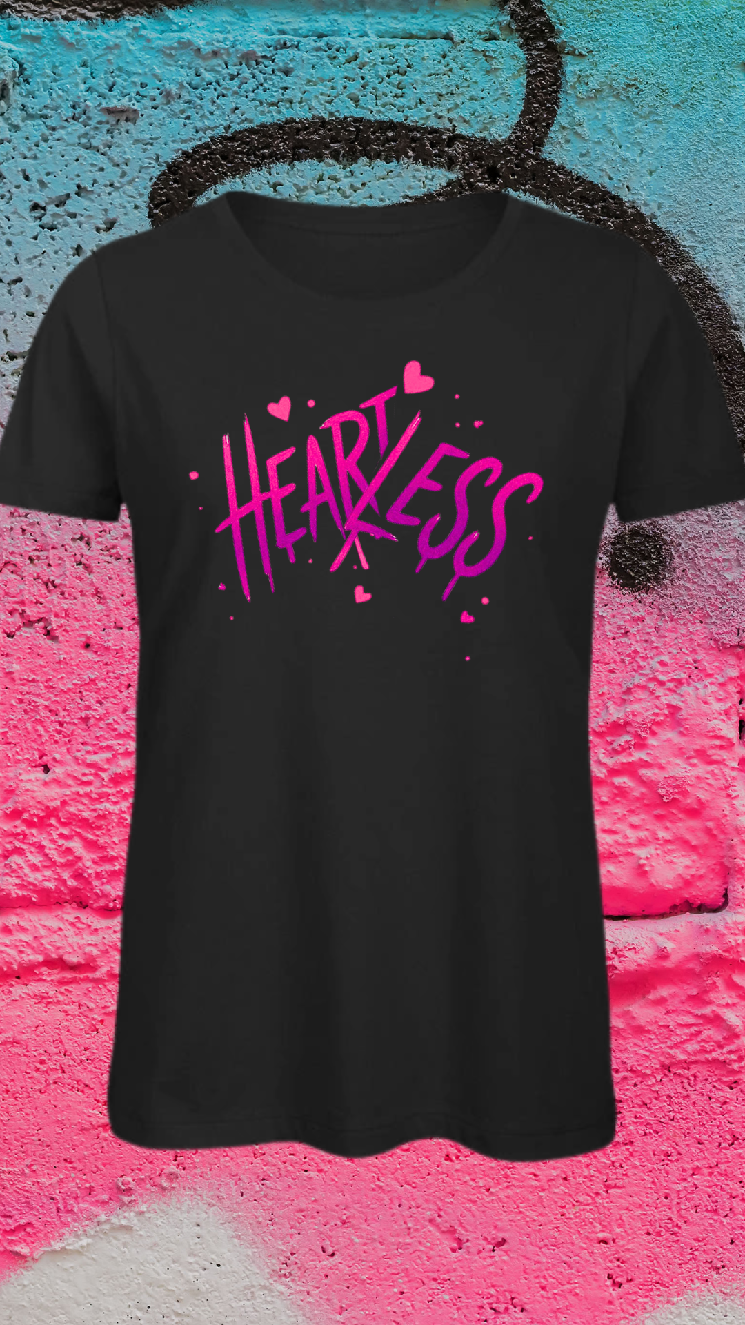 Art Worx Industrie HEARTLESS – Heavy Cotton T-Shirt (Damen)