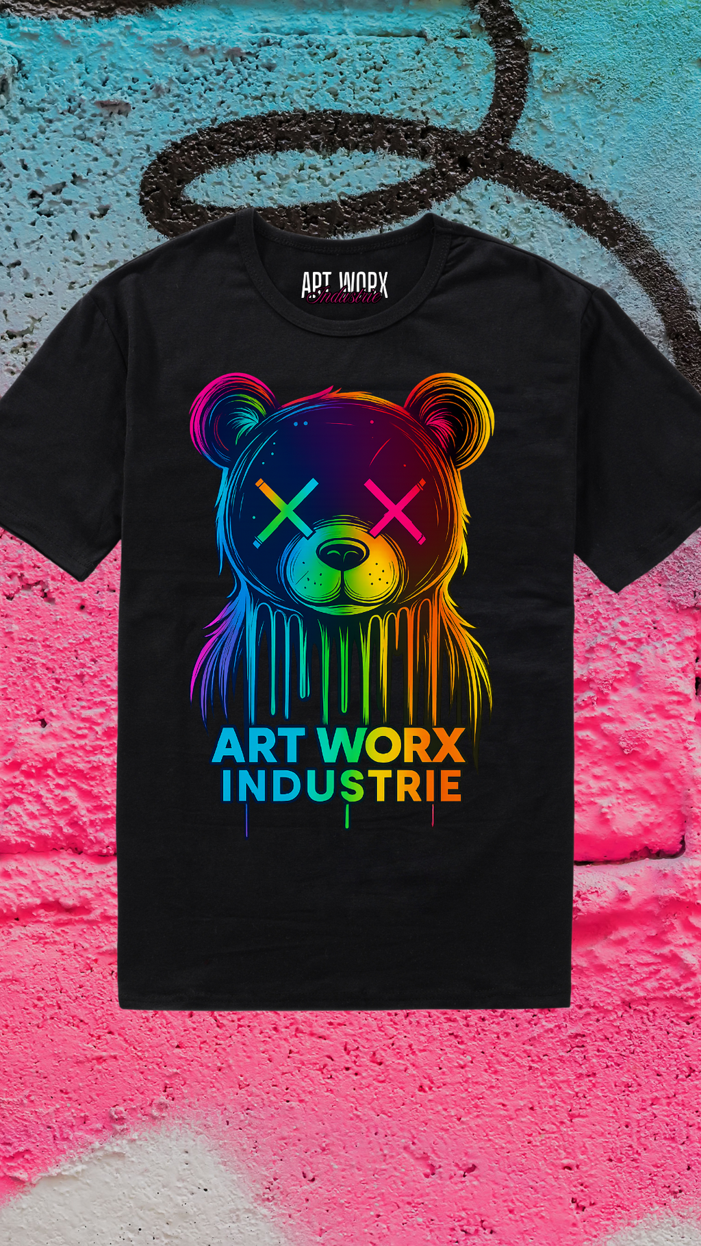 Art Worx Industrie URBAN TEDDY – Heavy Cotton T-Shirt (Herren)