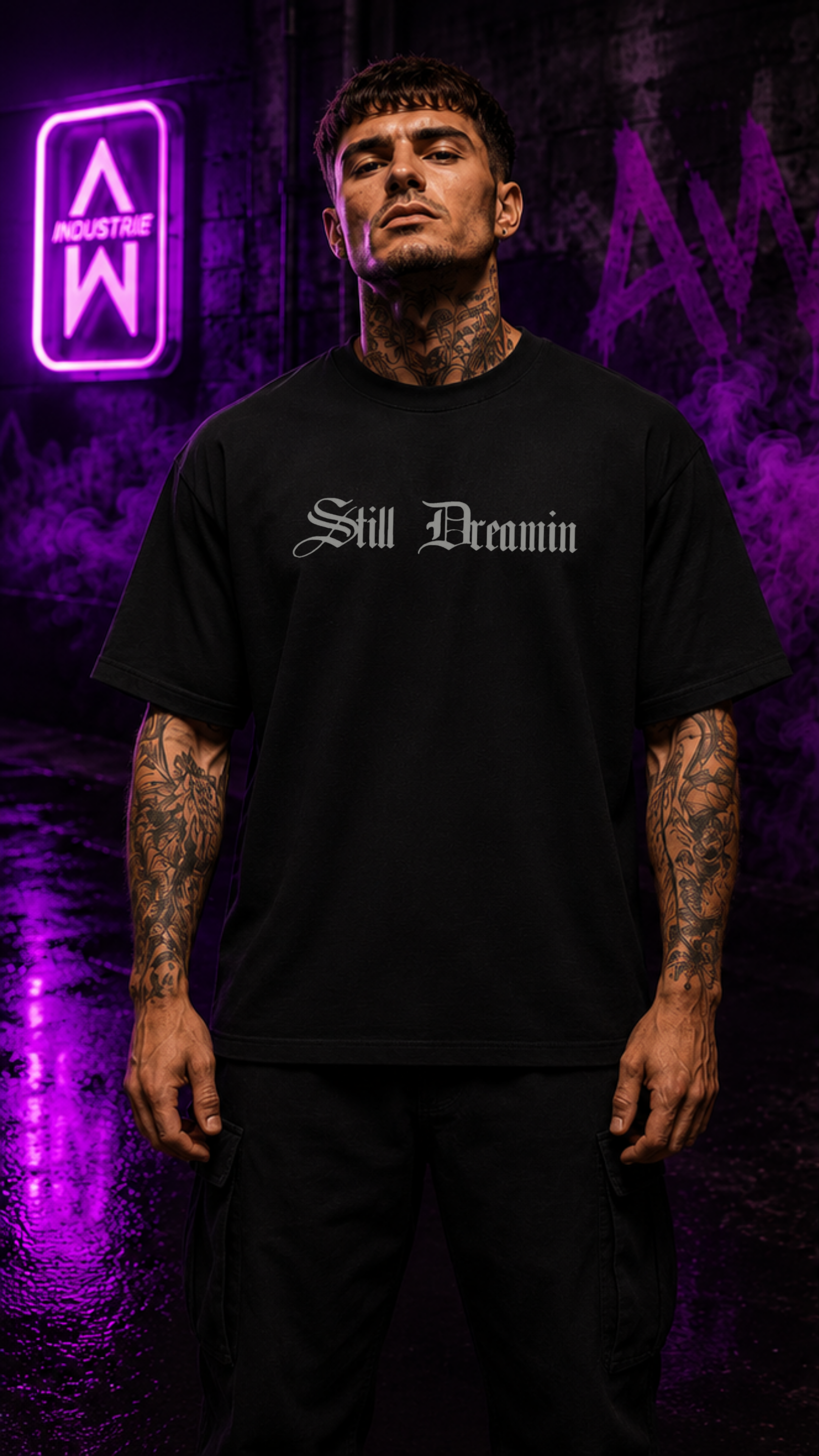 Art Worx Industrie STILL DREMIN – Heavy Cotton T-Shirt (Herren)