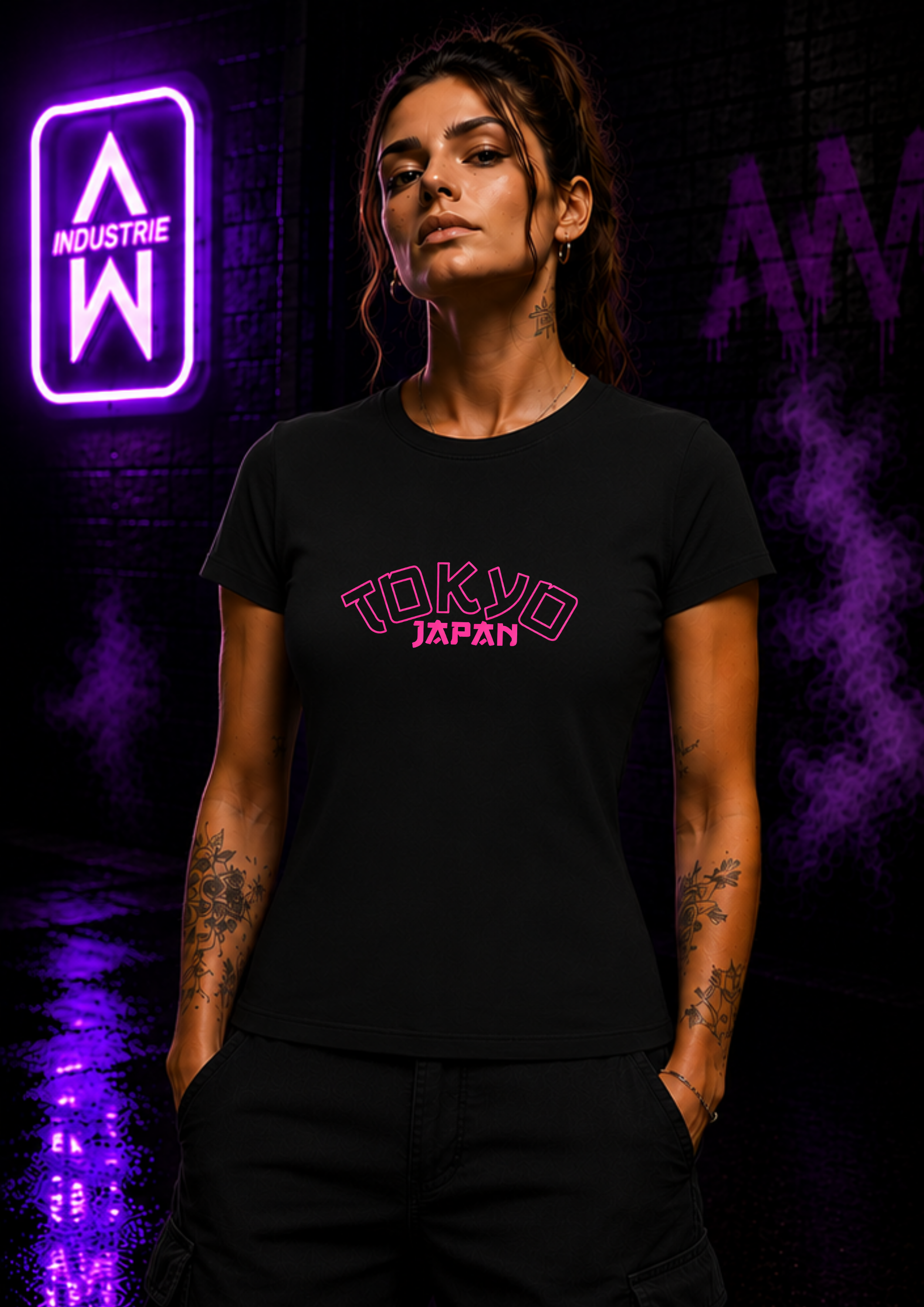 Art Worx Industrie TOKYO – Heavy Cotton T-Shirt (Damen)