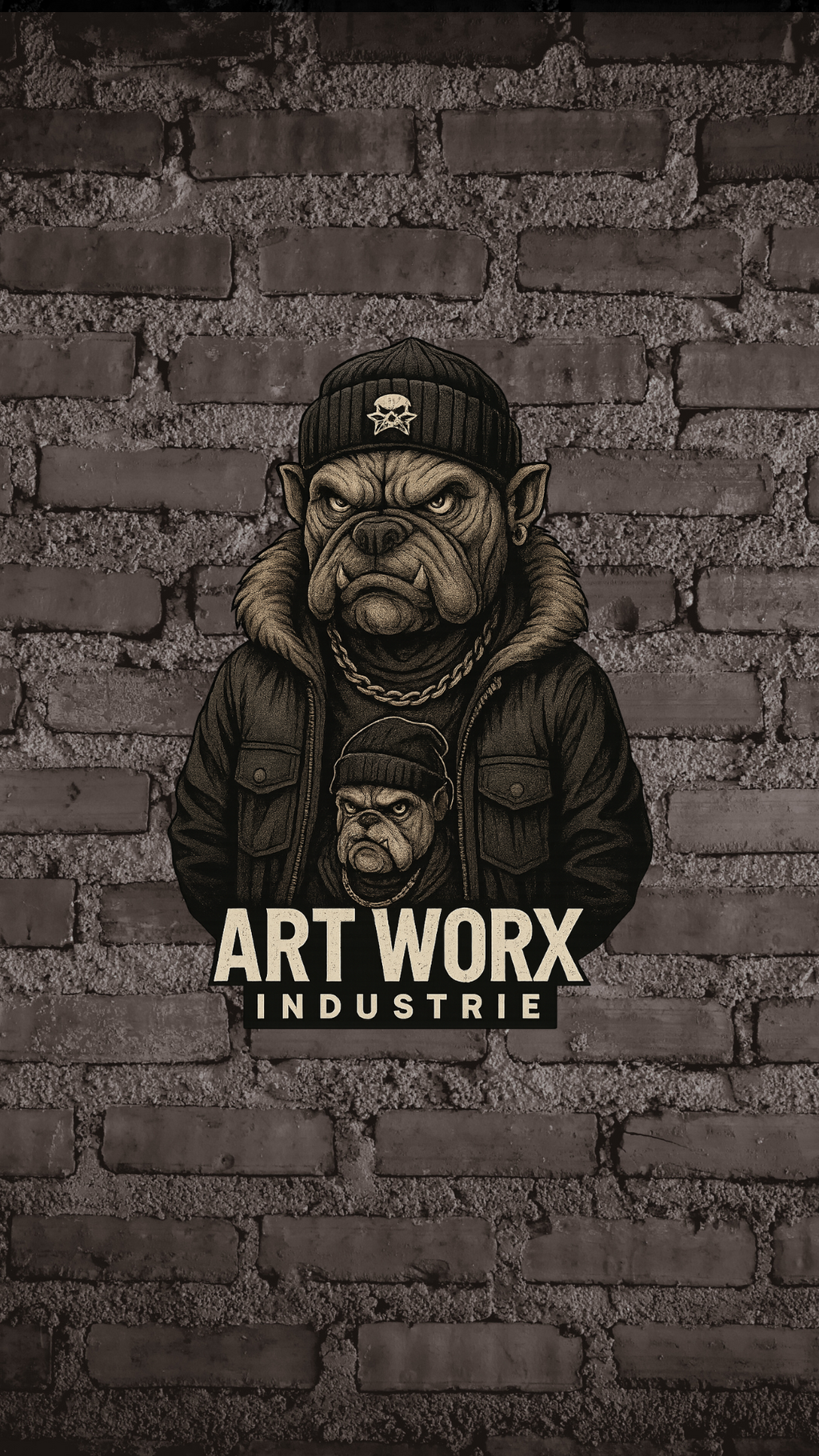 Art Worx Industrie STREET BULLDOG – Heavy Cotton T-Shirt (Herren)