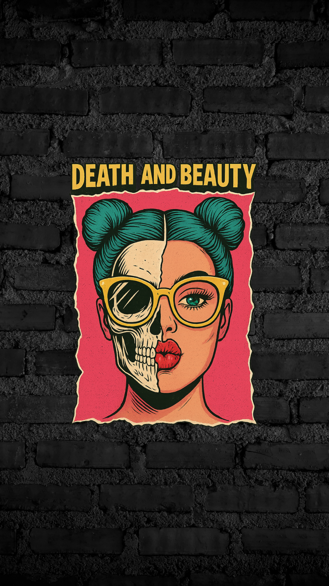 Art Worx Industrie DEATH AND BEAUTY  – Heavy Cotton T-Shirt (Damen)