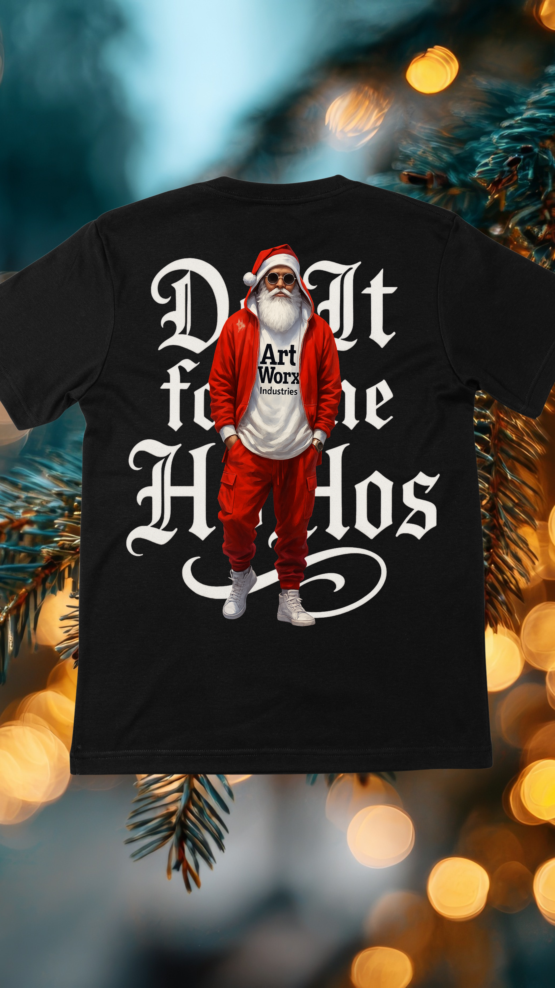 Art Worx Industrie DO IT FOR THE HOHOS SANTA – Heavy Cotton T-Shirt (Herren)