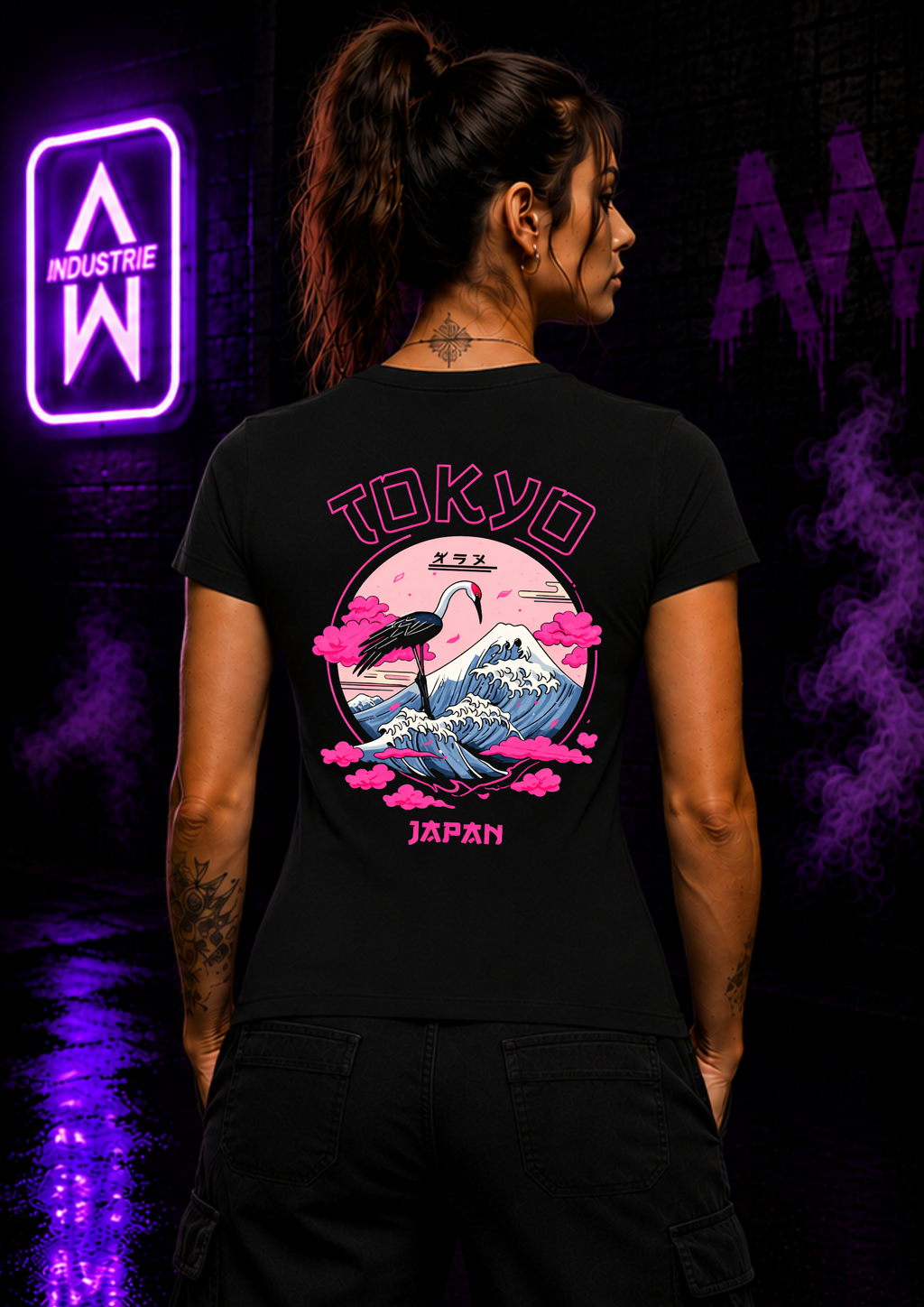 Art Worx Industrie TOKYO – Heavy Cotton T-Shirt (Damen)