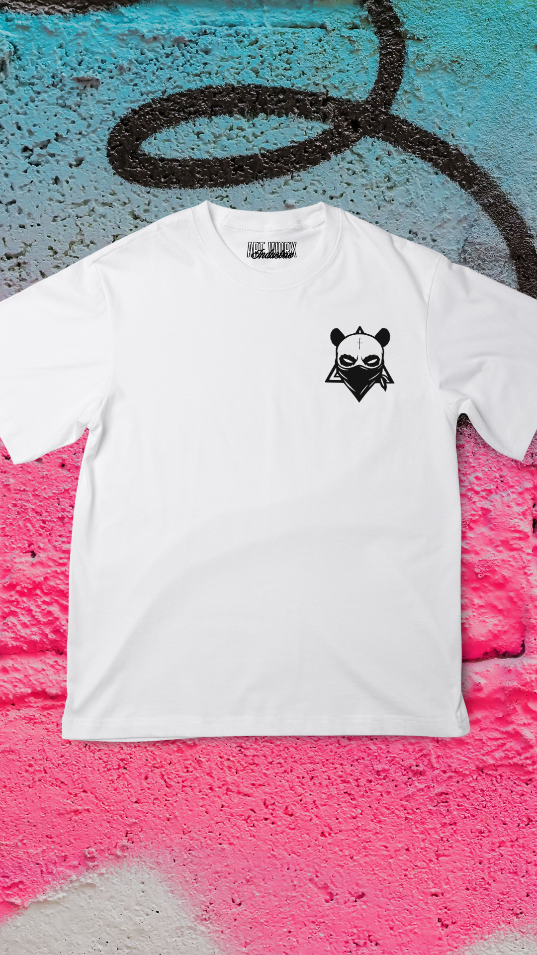 Art Worx Industrie GANGSTER PANDA– Heavy Cotton T-Shirt (Herren)