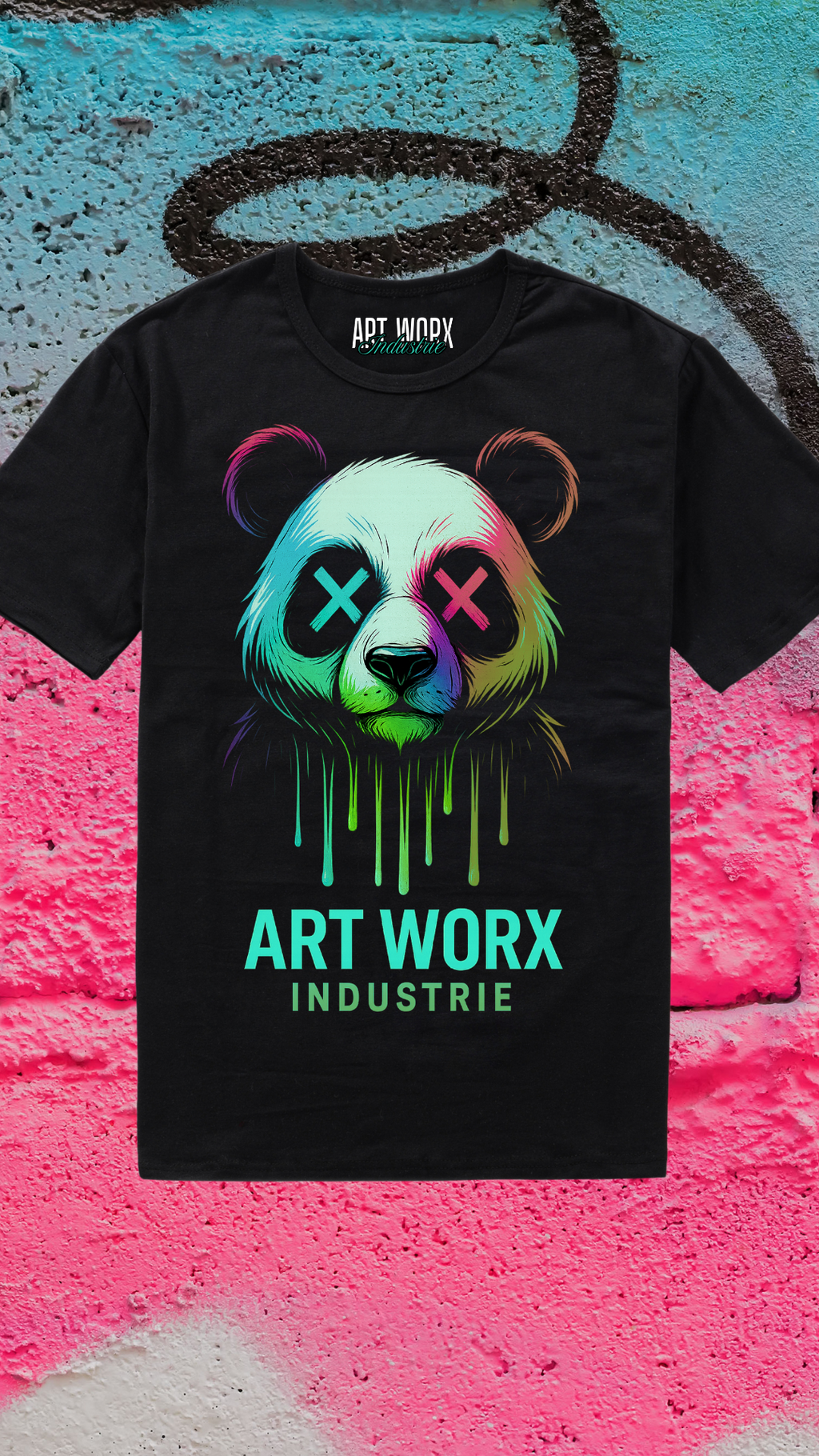 Art Worx Industrie URBAN PANDA – Heavy Cotton T-Shirt (Herren)
