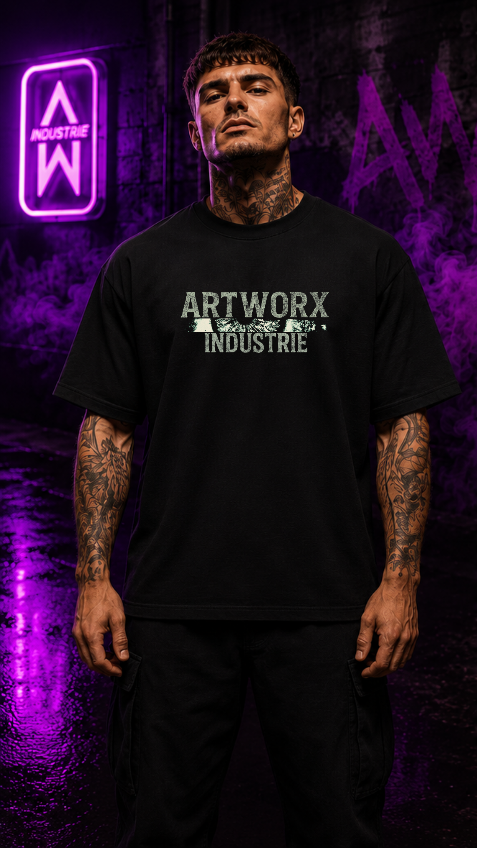 Art Worx Industrie LOST IN NOISE– Heavy Cotton T-Shirt (Herren)