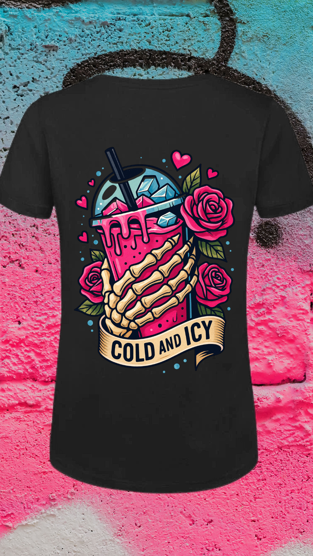 Art Worx Industrie COLD & ICY – Heavy Cotton T-Shirt (Damen)