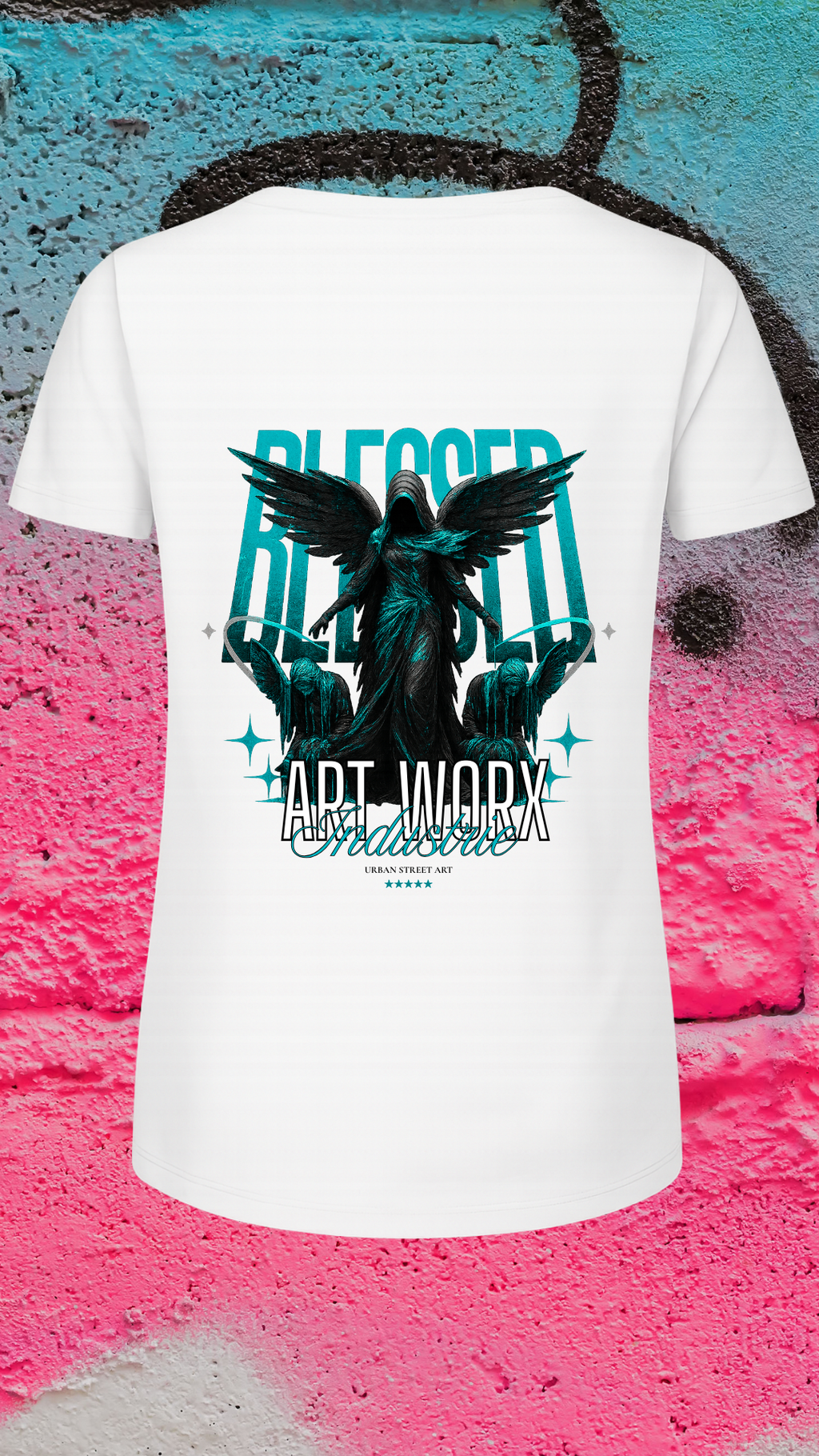 Art Worx Industrie BLESSED – Heavy Cotton T-Shirt (Damen)