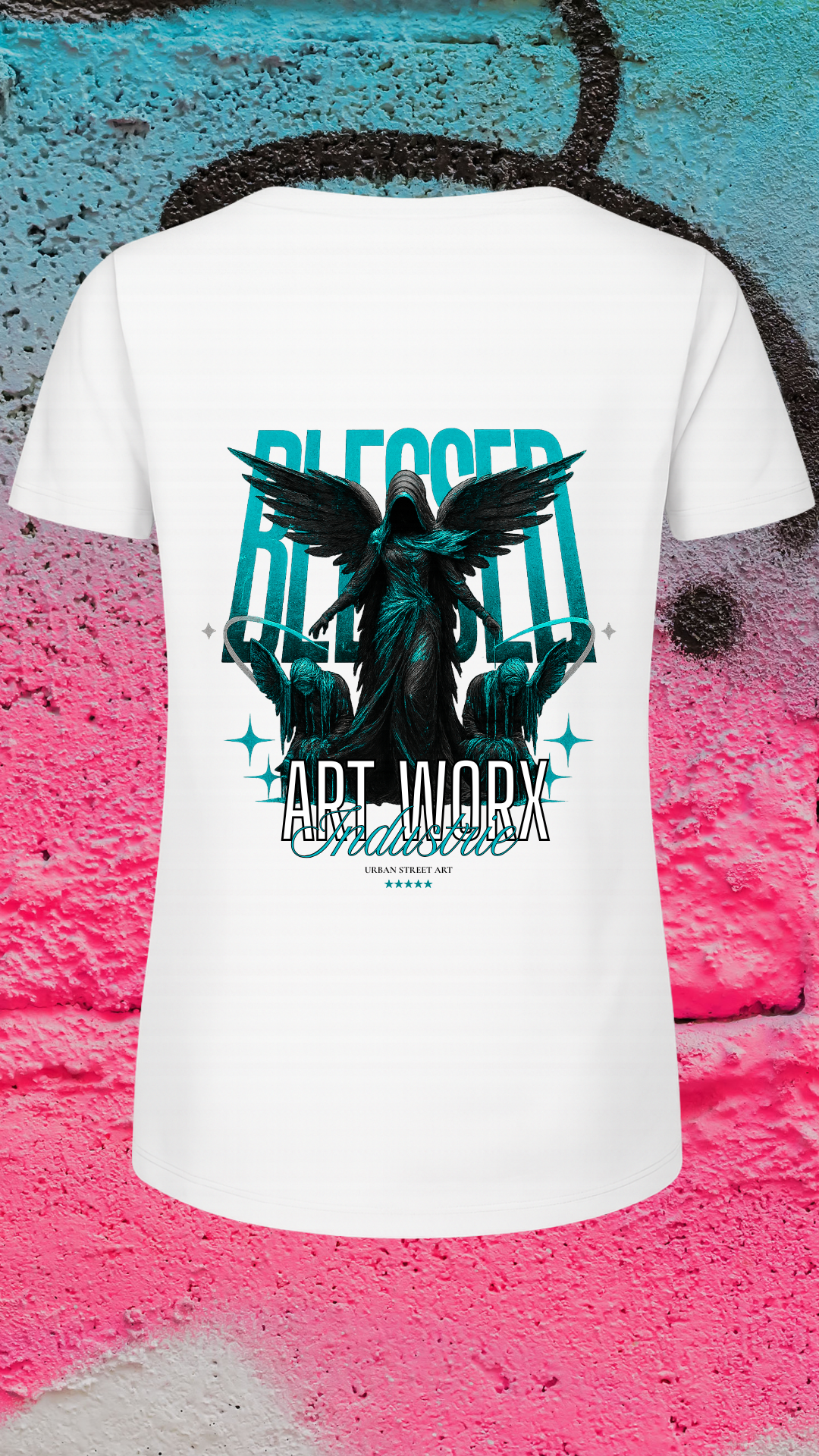 Art Worx Industrie BLESSED – Heavy Cotton T-Shirt (Damen)