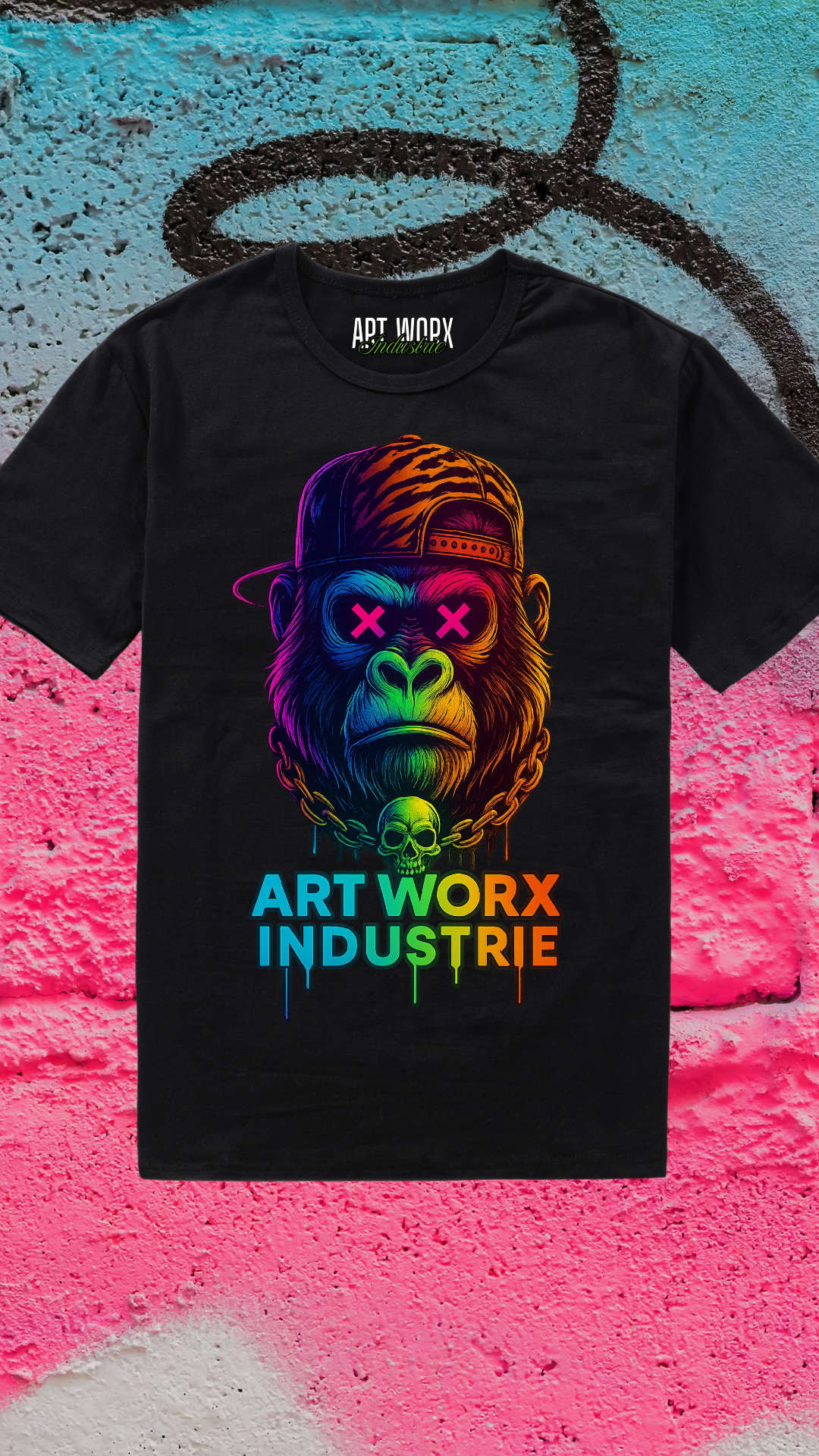 Art Worx Industrie URBAN GORILLA – Heavy Cotton T-Shirt (Herren)