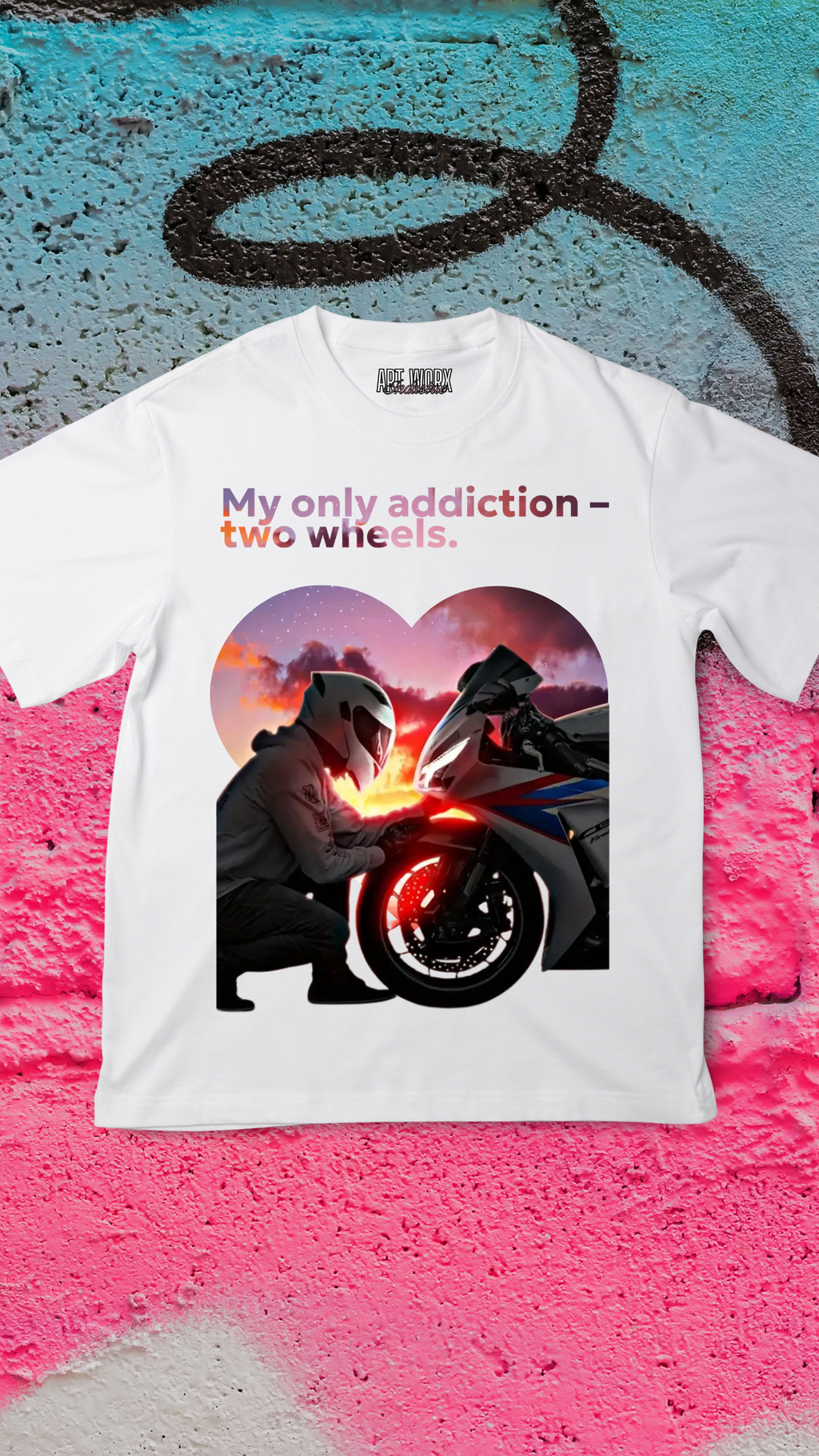 Art Worx Industrie MY ONLY ADDICTION – Heavy Cotton T-Shirt (Herren)