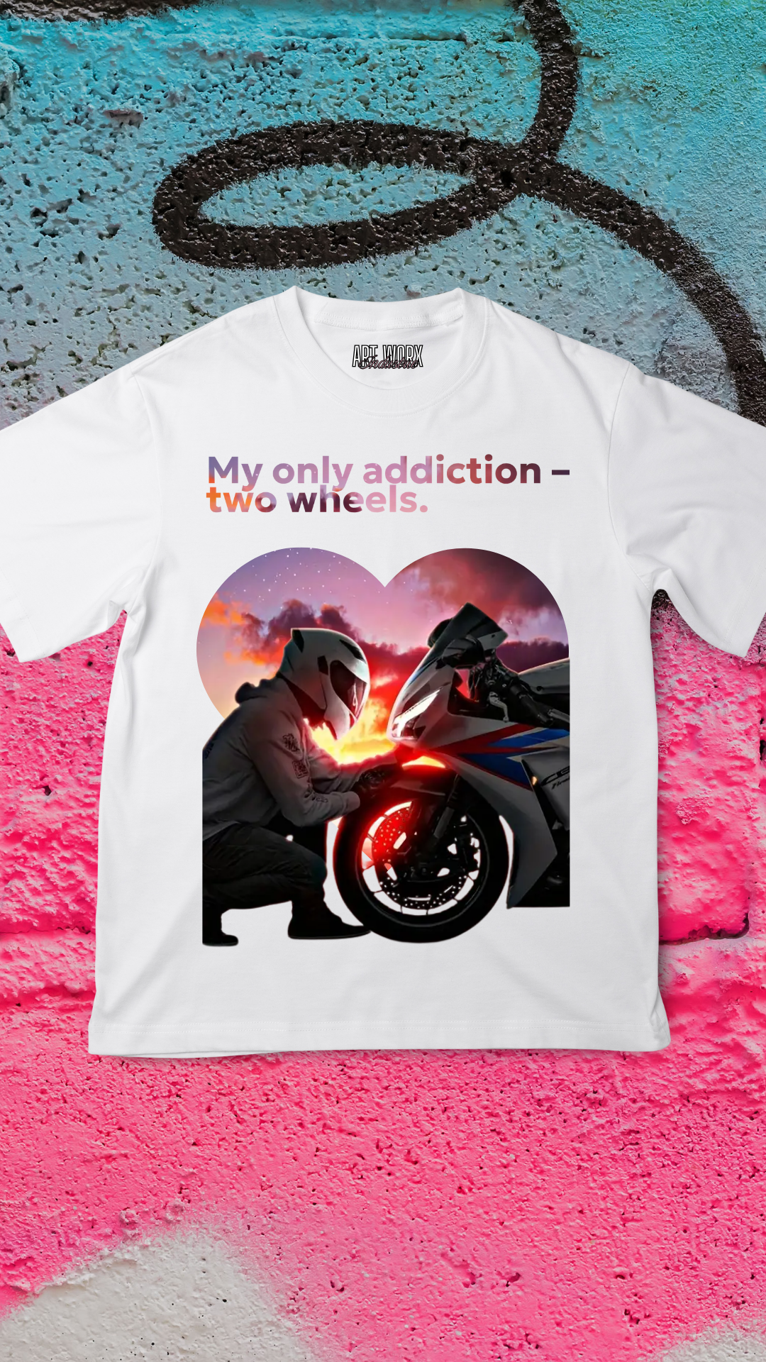 Art Worx Industrie MY ONLY ADDICTION – Heavy Cotton T-Shirt (Herren)