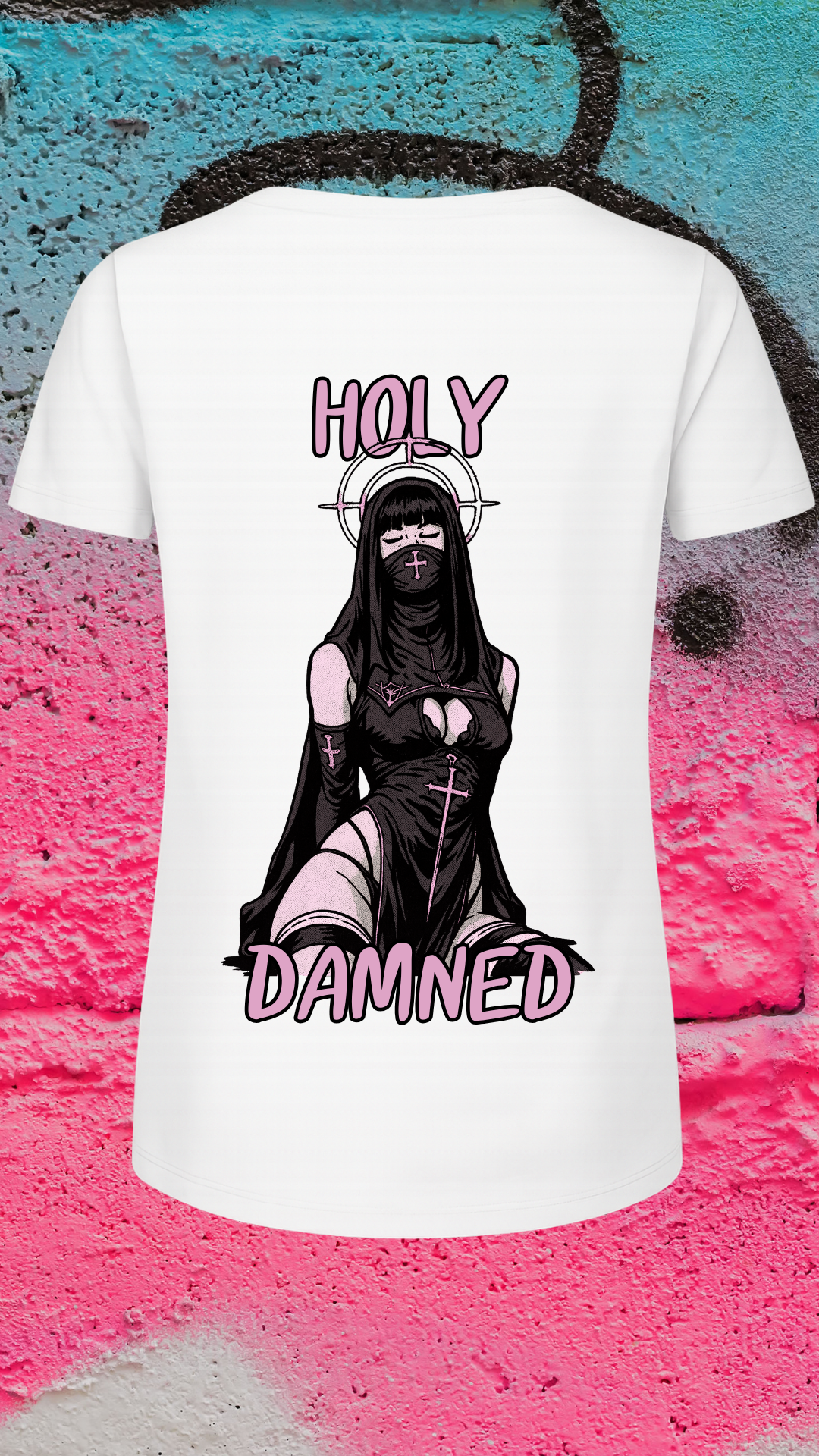Art Worx Industrie HOLY DAMNED – Heavy Cotton T-Shirt (Damen)