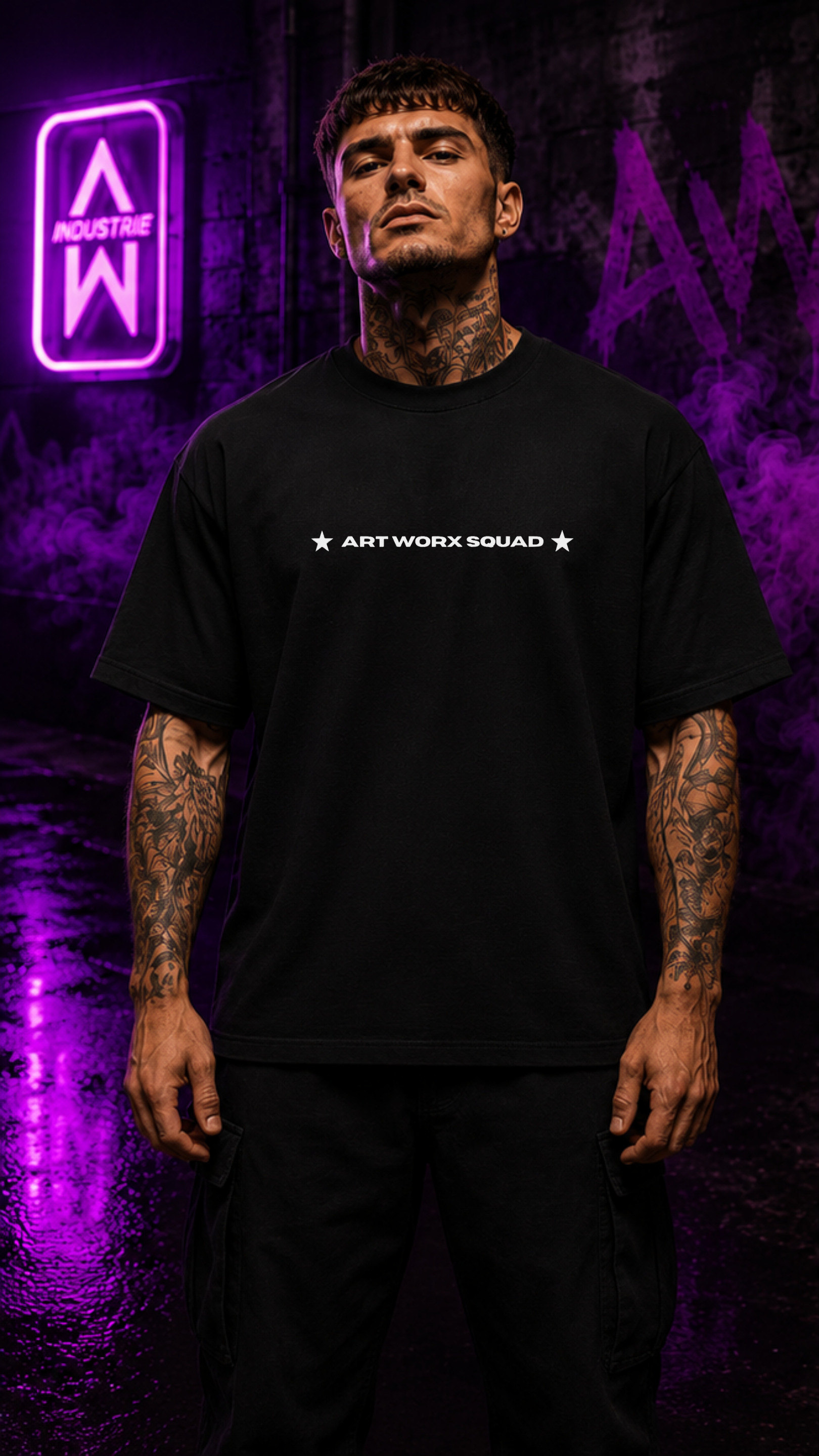 Art Worx Industrie UNIT26 – Heavy Cotton T-Shirt (Herren)