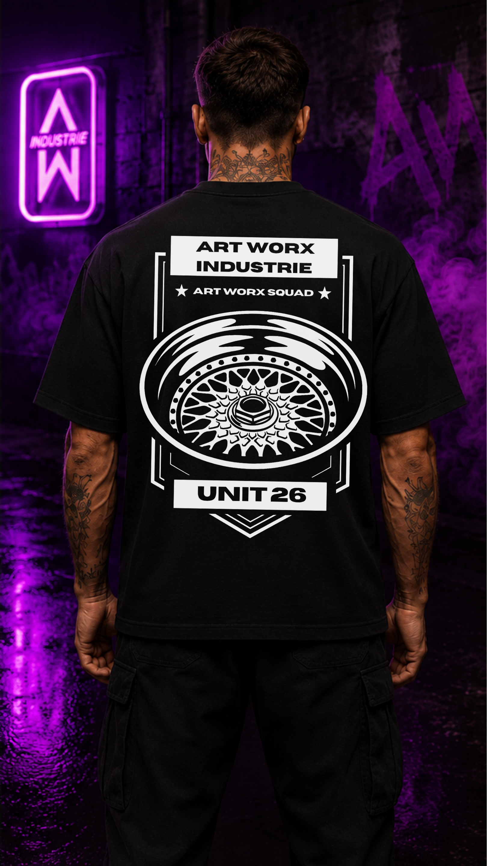 Art Worx Industrie UNIT26 – Heavy Cotton T-Shirt (Herren)