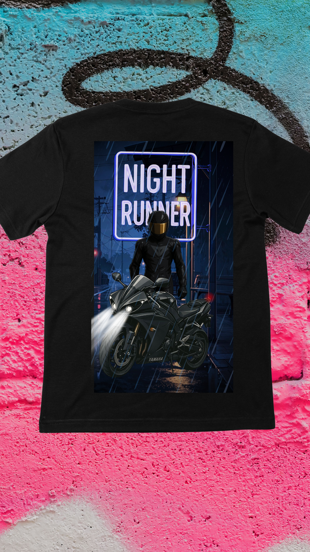 Art Worx Industrie NIGHT RUNNER – Heavy Cotton T-Shirt (Herren)