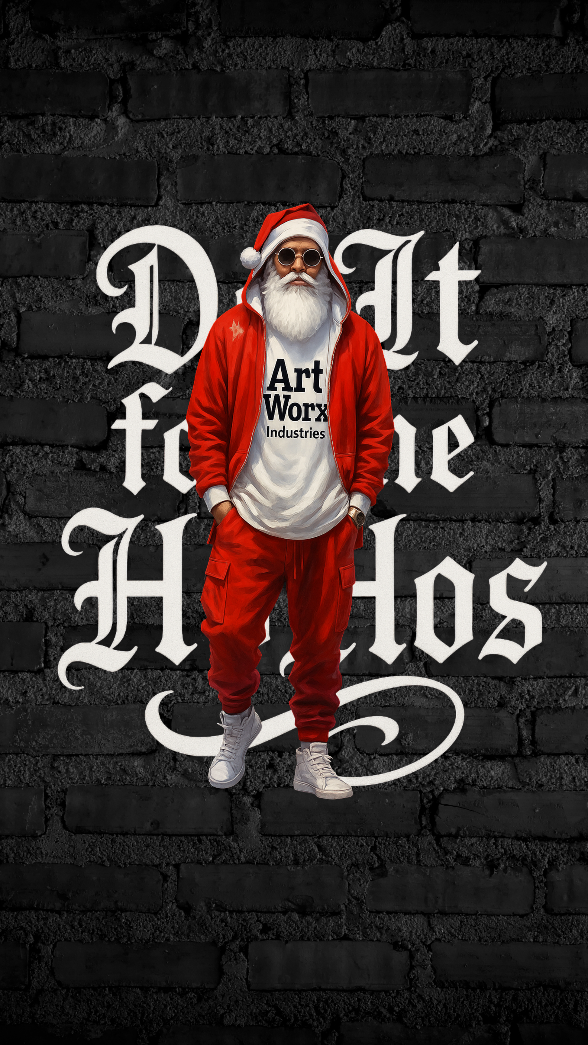 Art Worx Industrie DO IT FOR THE HOHOS SANTA – Heavy Cotton T-Shirt (Herren)