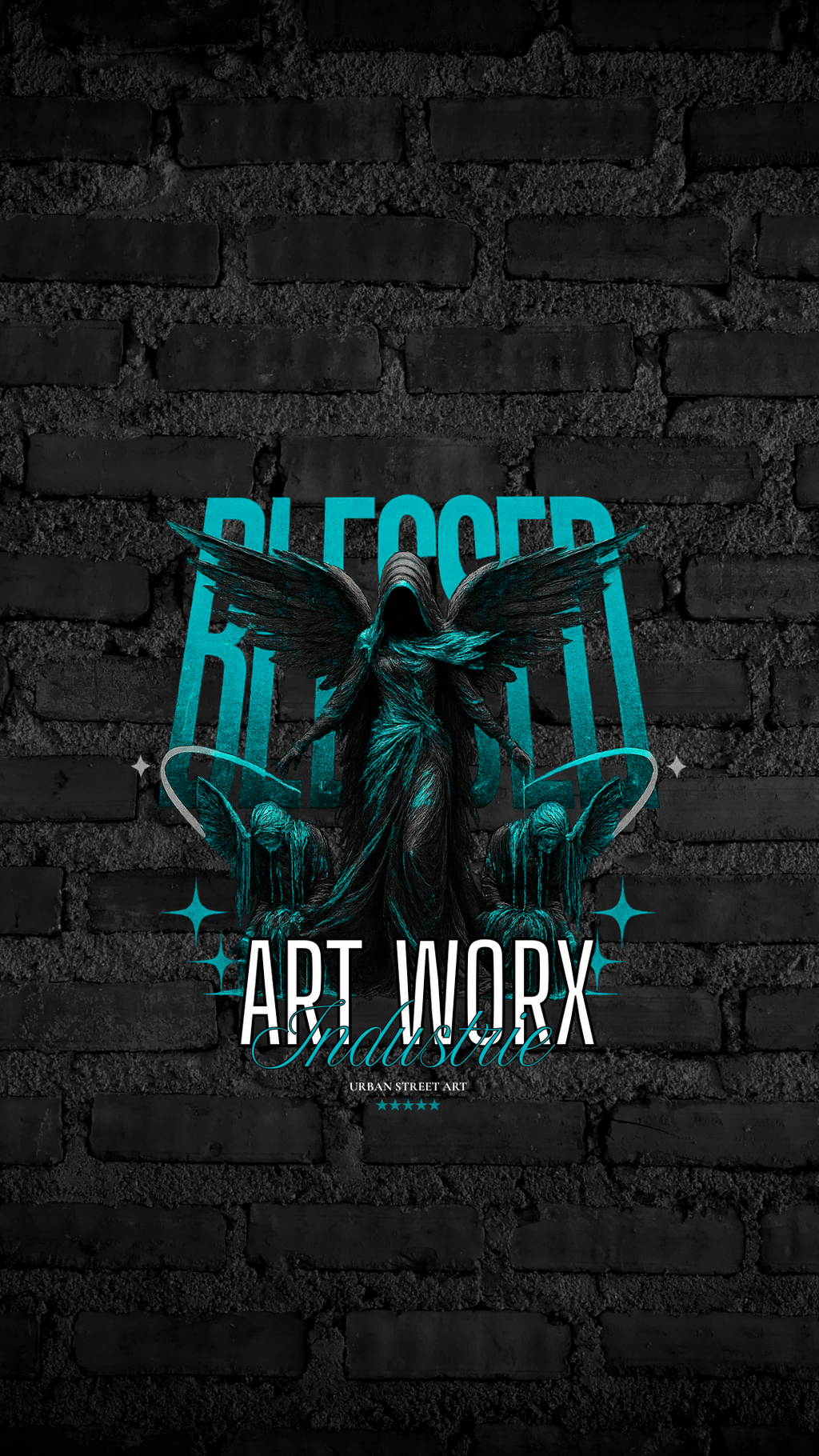 Art Worx Industrie BLESSED – Heavy Cotton T-Shirt (Damen)