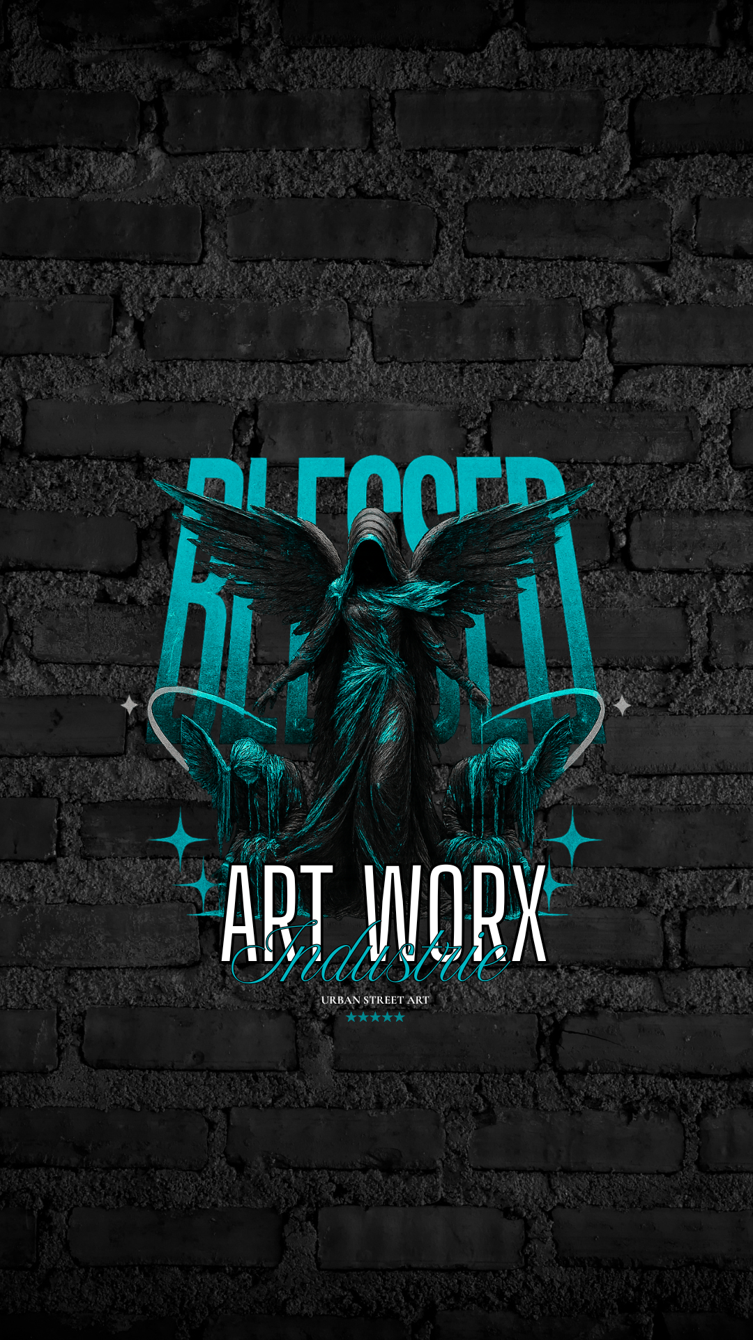 Art Worx Industrie BLESSED – Heavy Cotton T-Shirt (Damen)