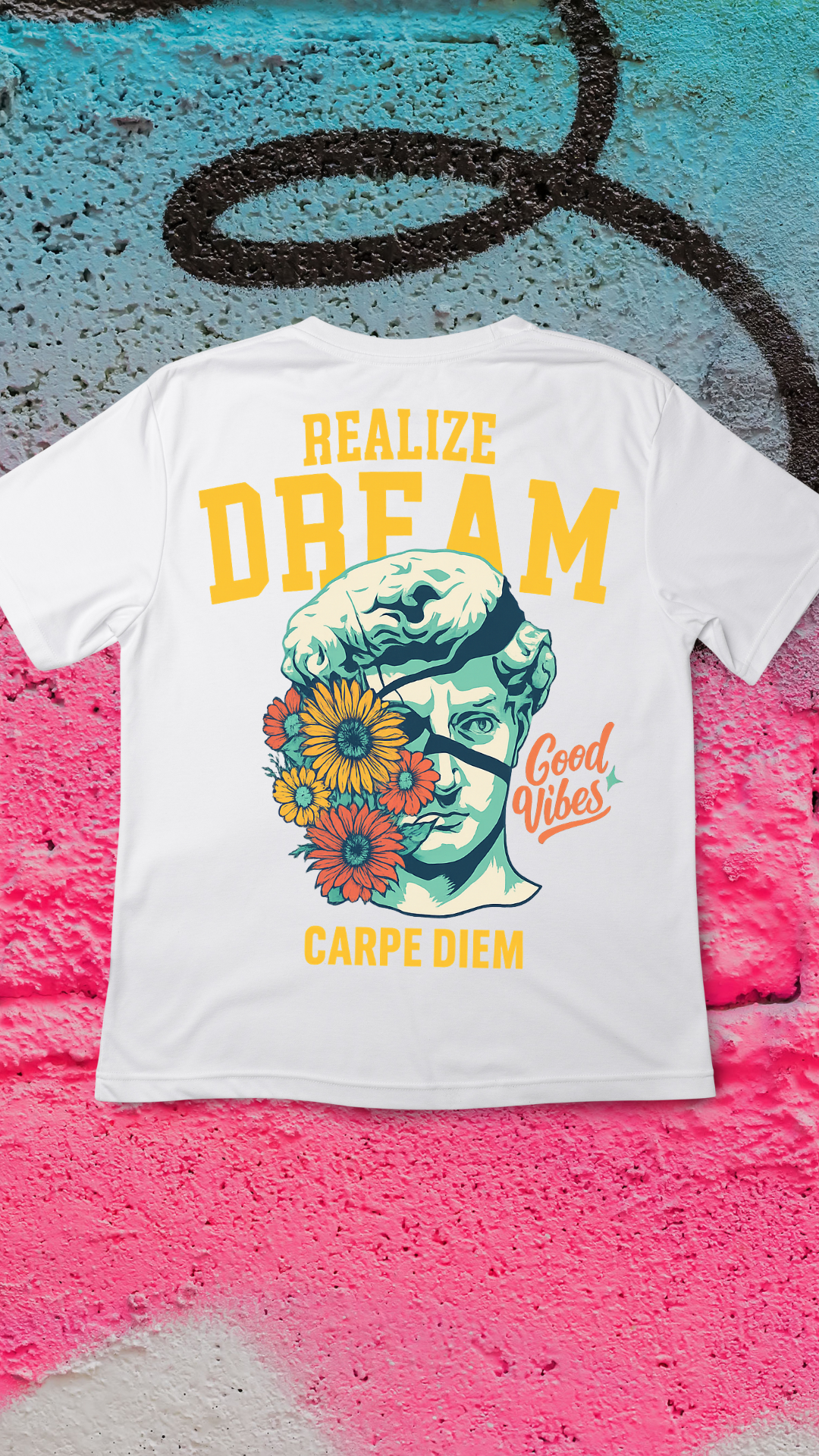 Art Worx Industrie REALIZE DREAM – Heavy Cotton T-Shirt (Herren)