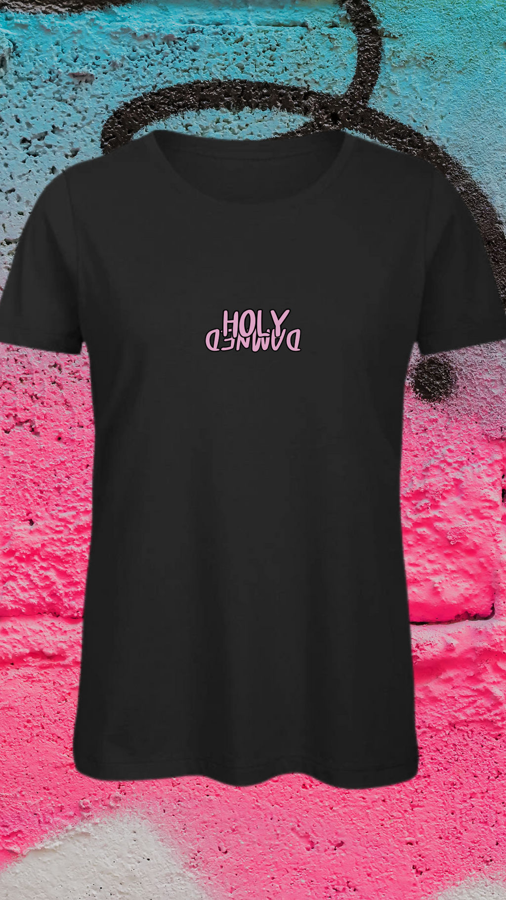 Art Worx Industrie HOLY DAMNED – Heavy Cotton T-Shirt (Damen)