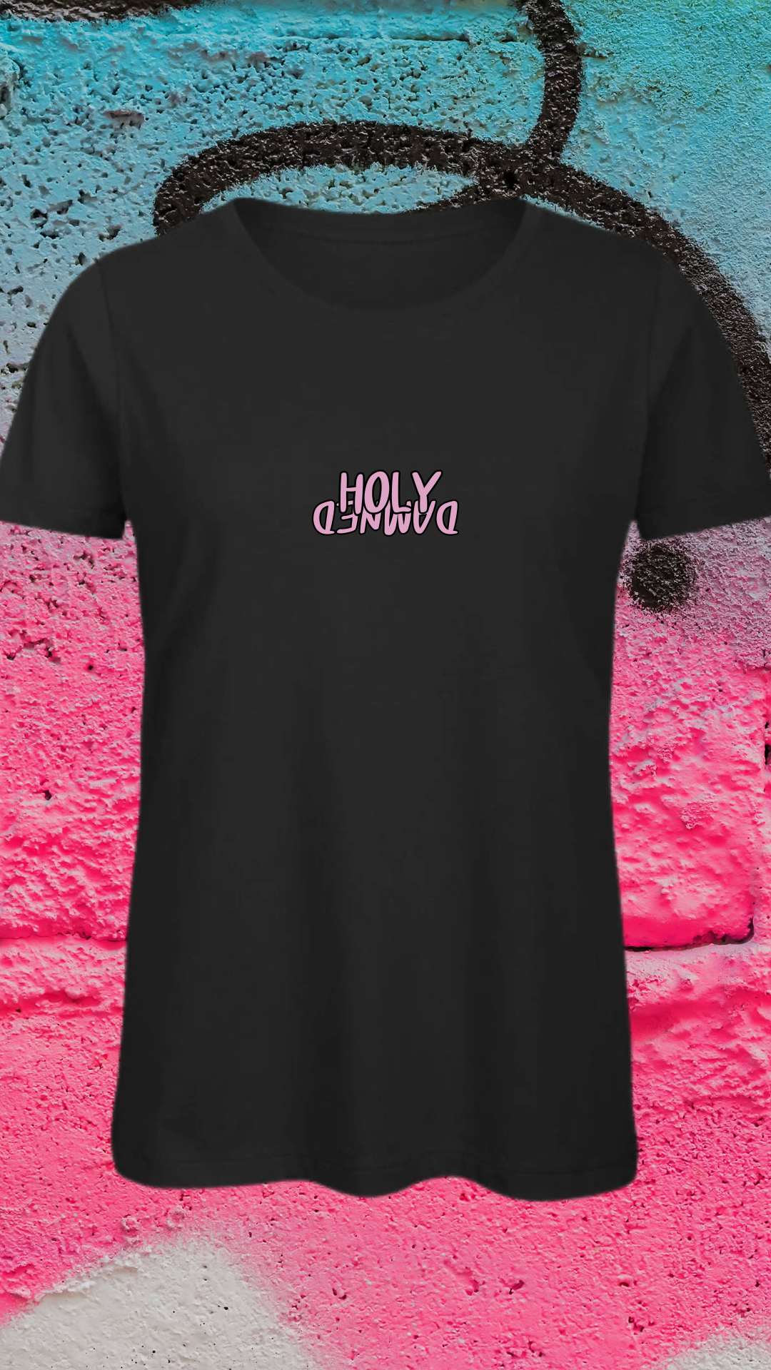 Art Worx Industrie HOLY DAMNED – Heavy Cotton T-Shirt (Damen)