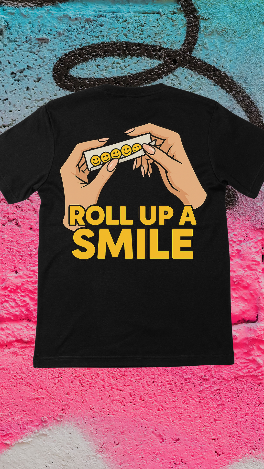 Art Worx Industrie ROLL UP A SMILE – Heavy Cotton T-Shirt (Herren)