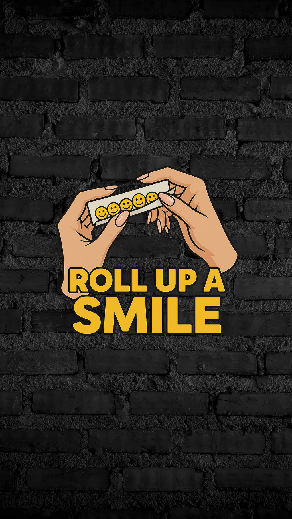 Art Worx Industrie ROLL UP A SMILE – Heavy Cotton T-Shirt (Herren)