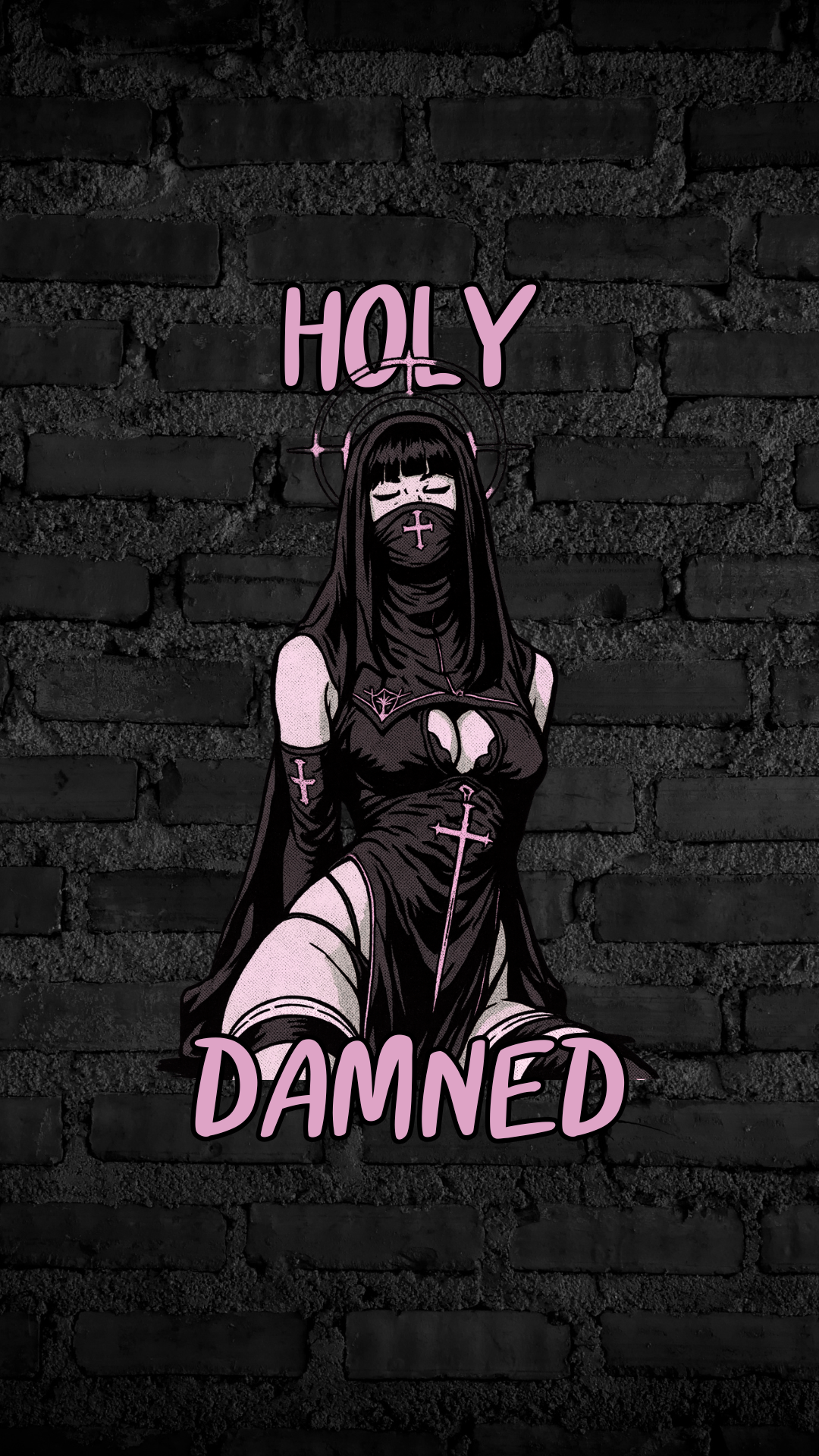 Art Worx Industrie HOLY DAMNED – Heavy Cotton T-Shirt (Damen)