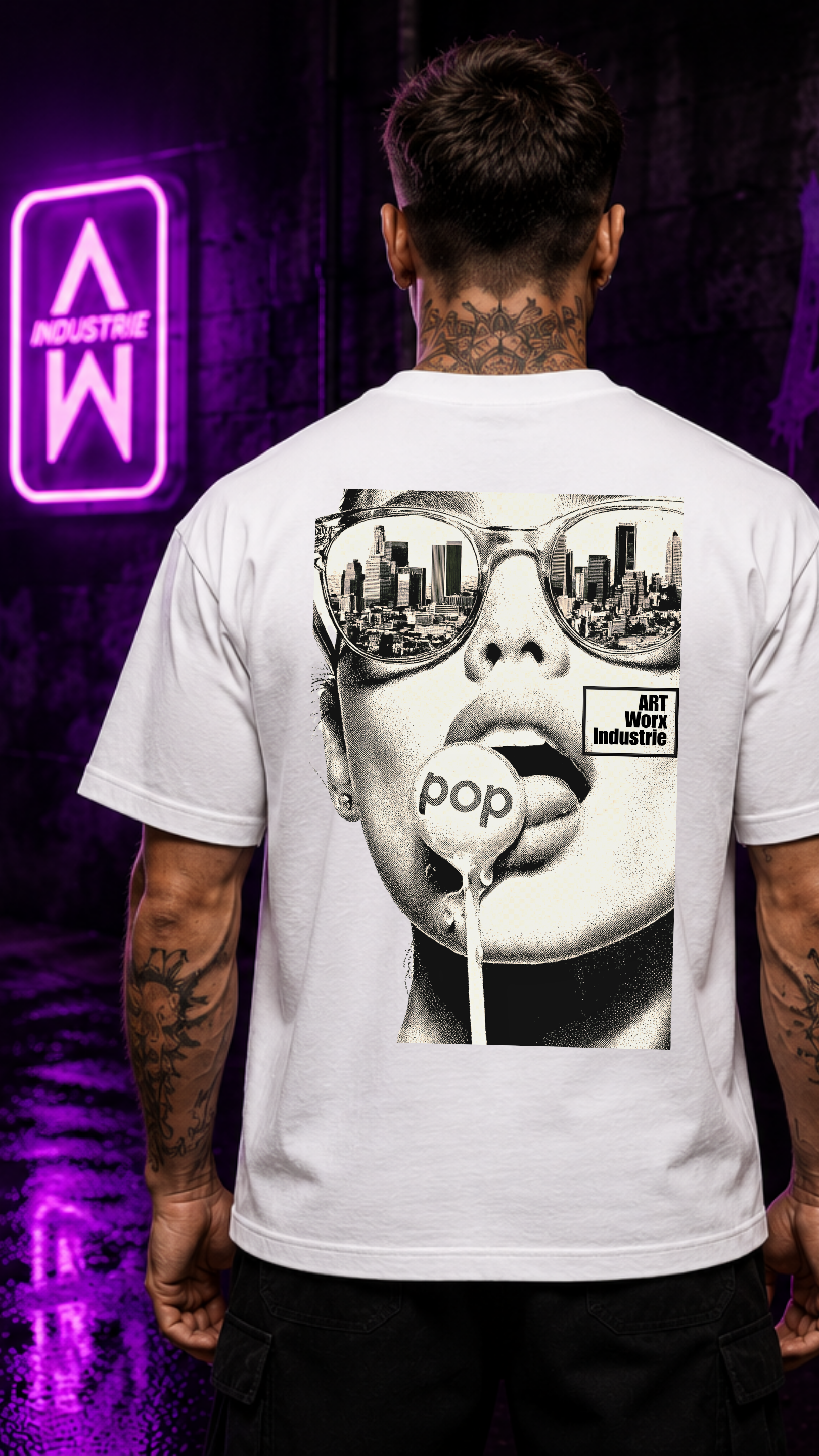 Art Worx Industrie POP – Heavy Cotton T-Shirt (Herren)