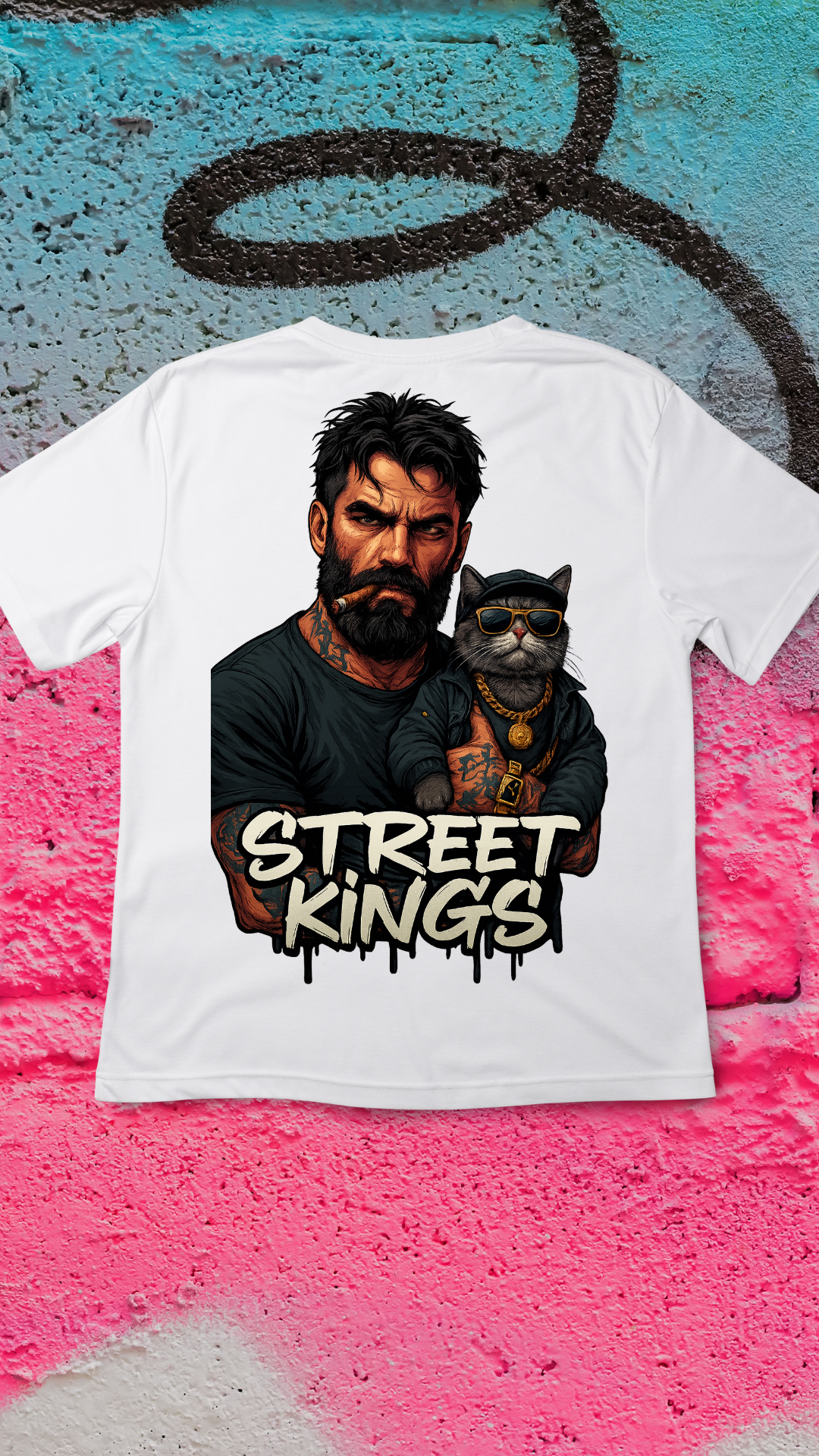 Art Worx Industrie STREET KINGS – Heavy Cotton T-Shirt (Herren)